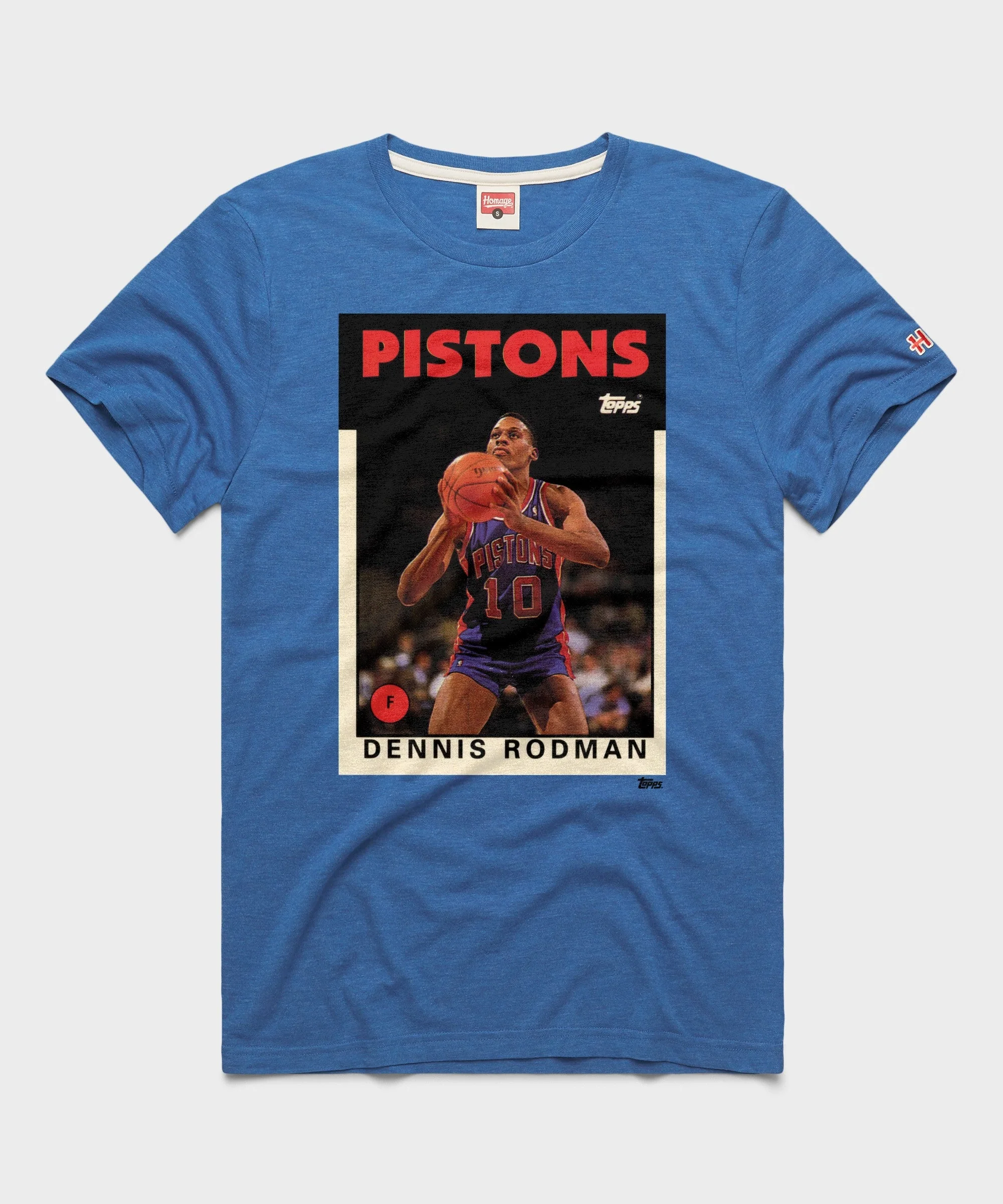 1992 Topps Basketball Dennis Rodman Pistons