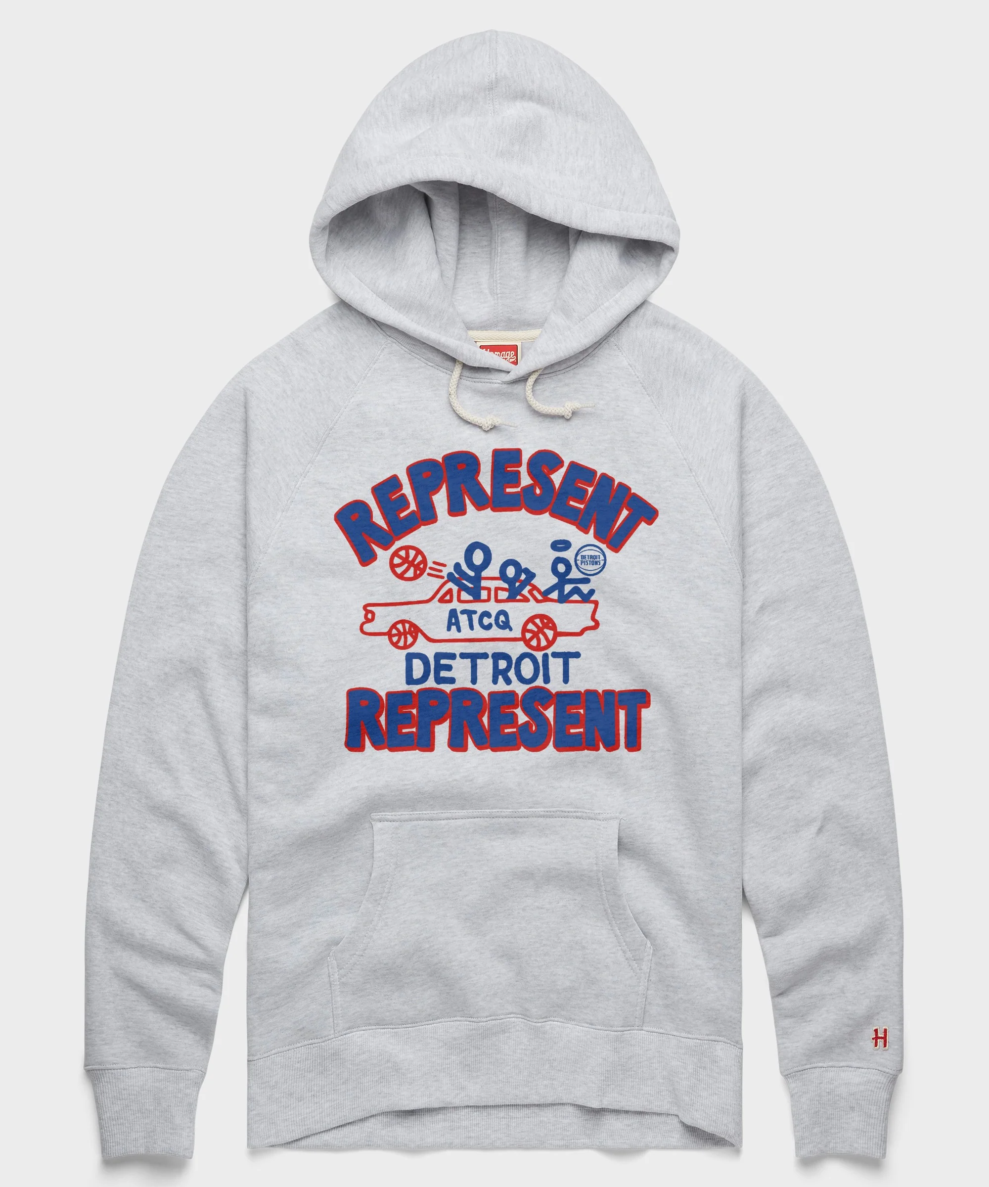 A Tribe Called Quest x Detroit Pistons Represent Hoodie