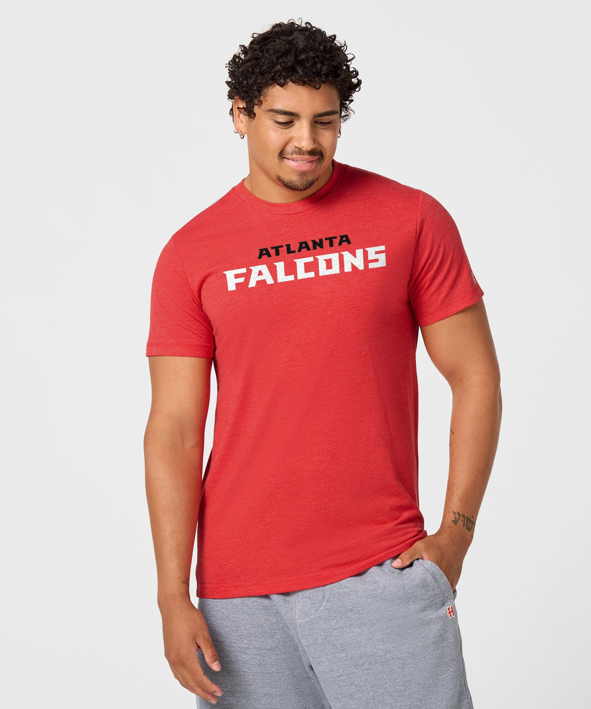 Atlanta Falcons Wordmark '03 T-Shirt - Image 3
