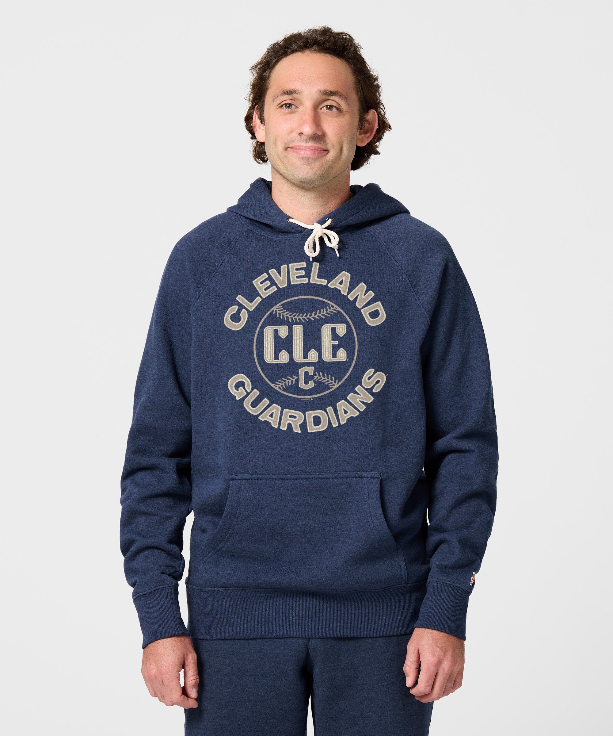 Cleveland Guardians Double Arch Baseball City Connect Jersey Logo '24 Hoodie - Image 3