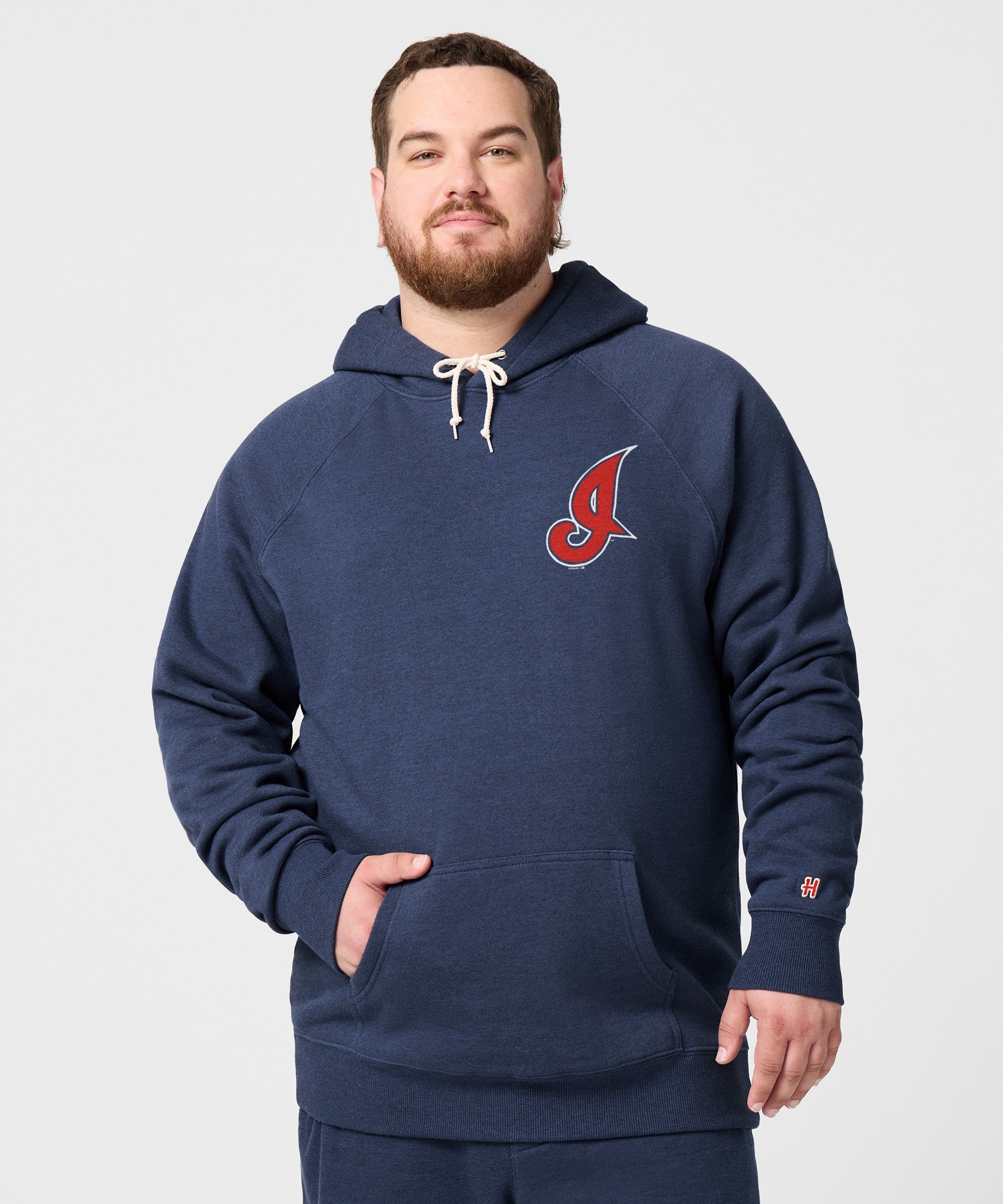 Cleveland Indians Alt Cap Logo '08 Hoodie - Image 3
