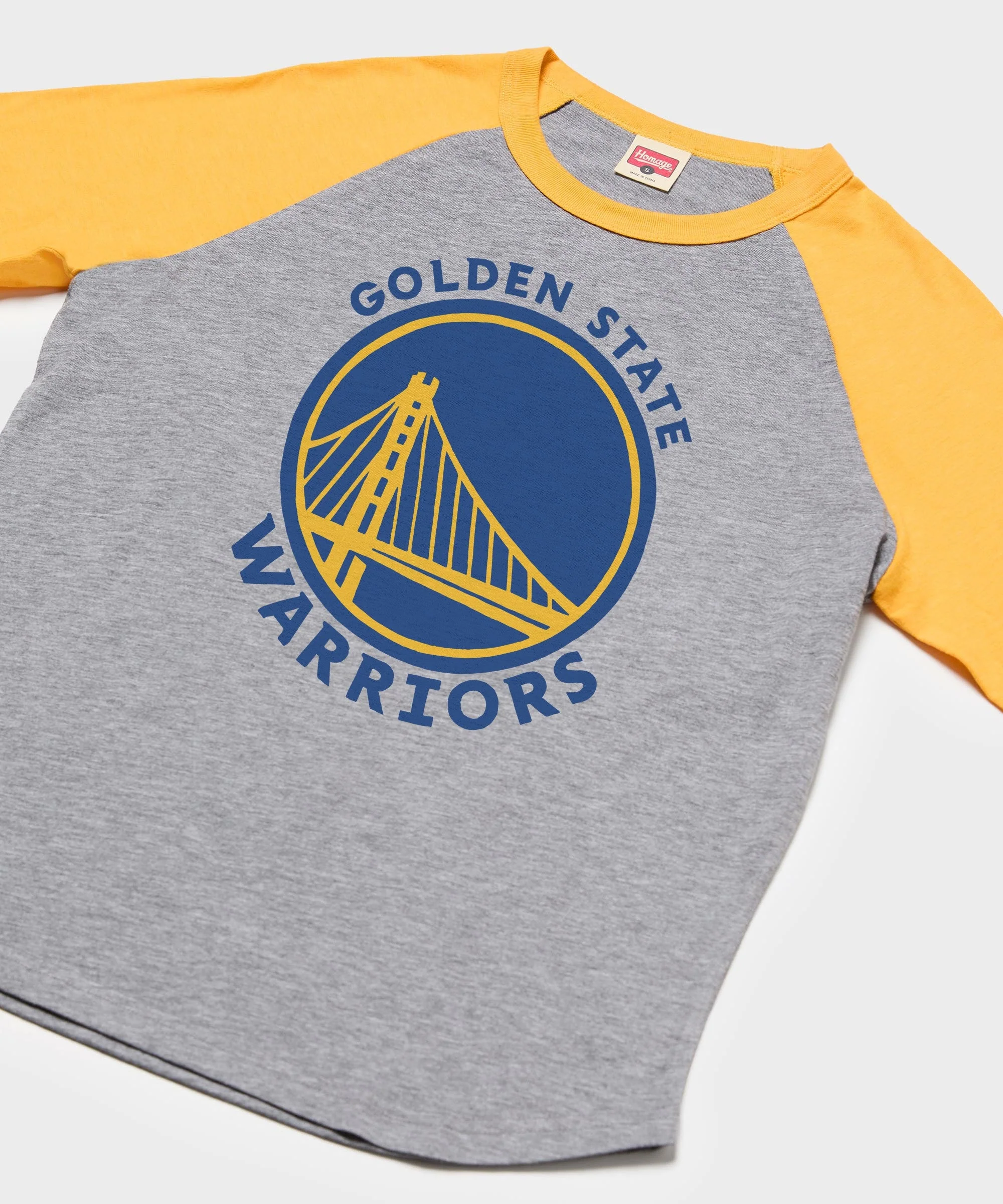 Golden State Warriors Logo Raglan - Image 2