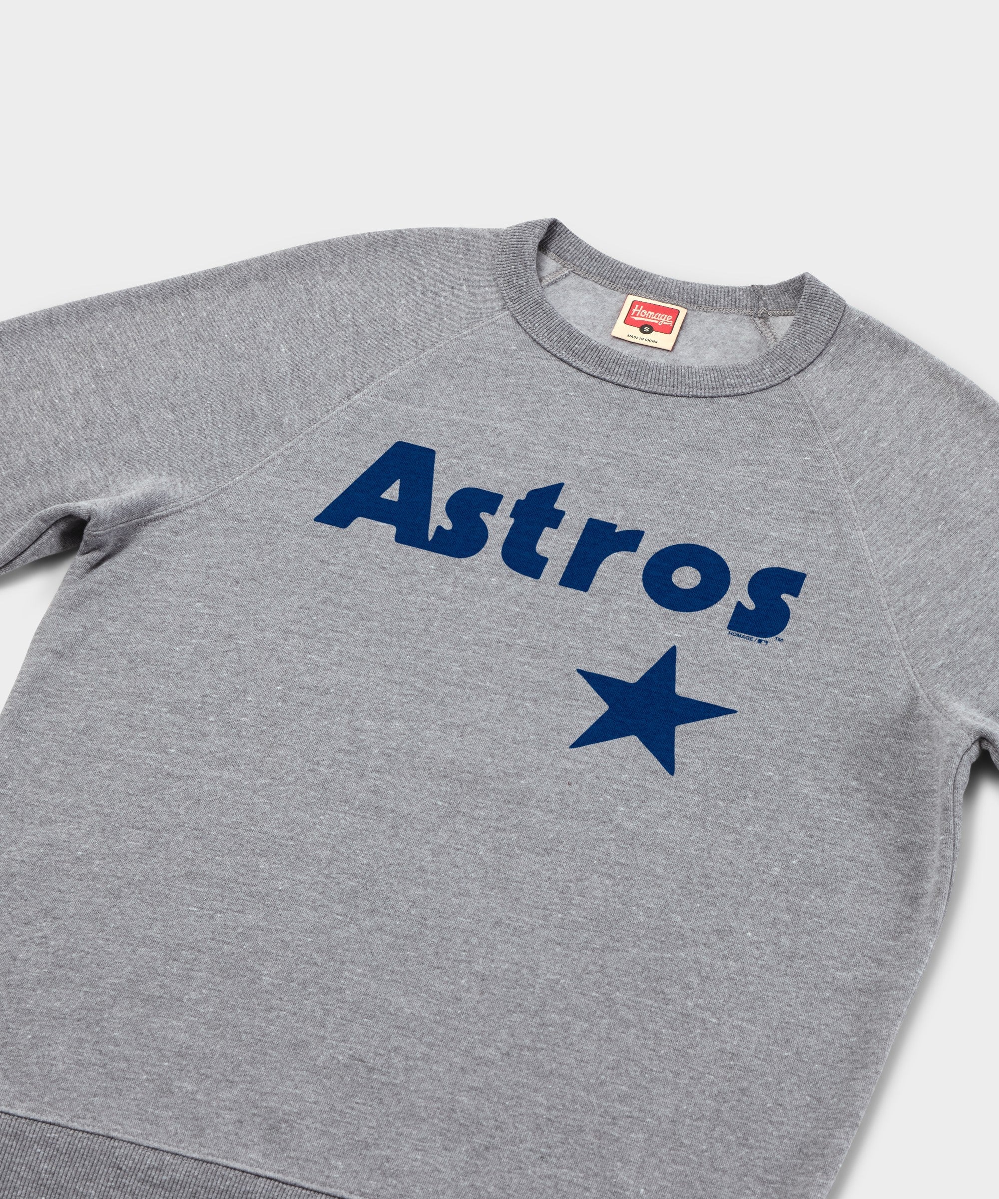 Houston Astros Jersey Logo '80 Crewneck - Image 2