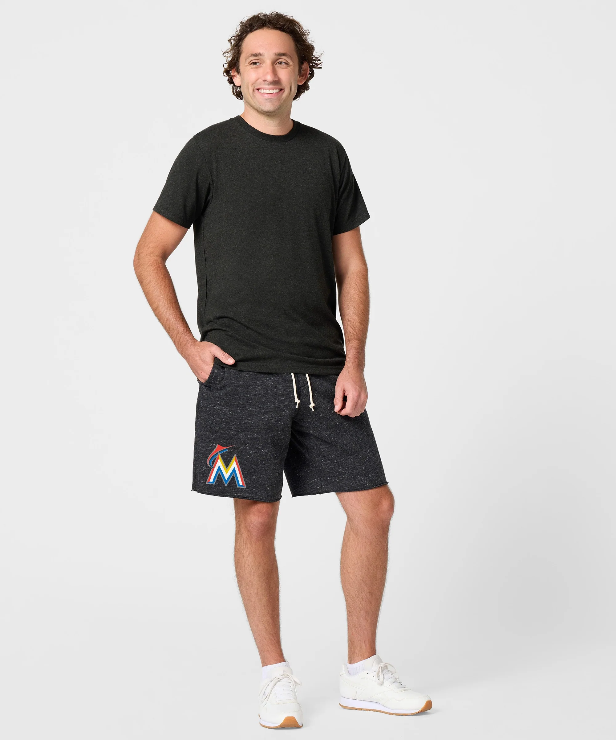 Miami Marlins '17 Sweat Shorts - Image 5