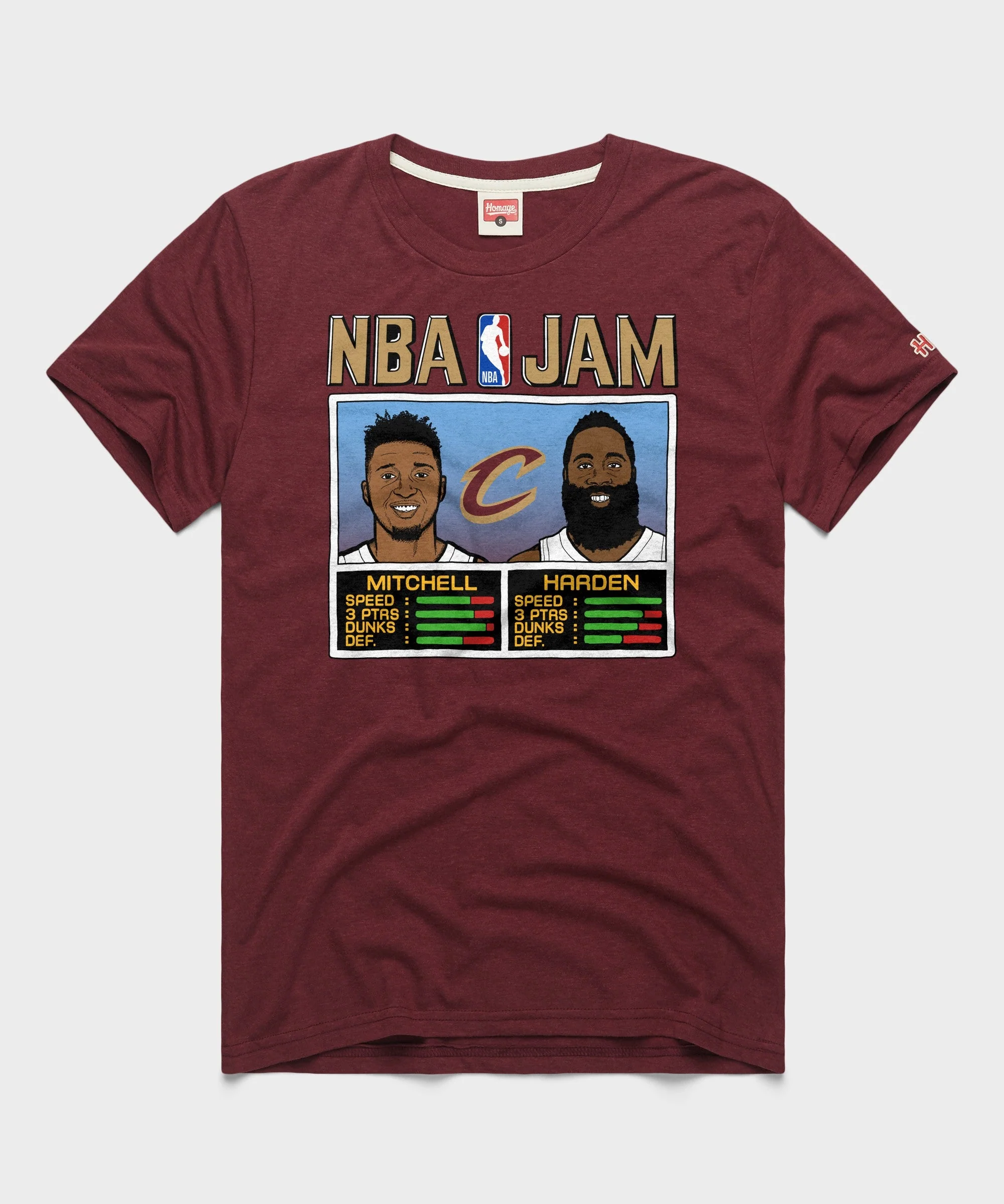 NBA Jam Cavs Mitchell And Harden