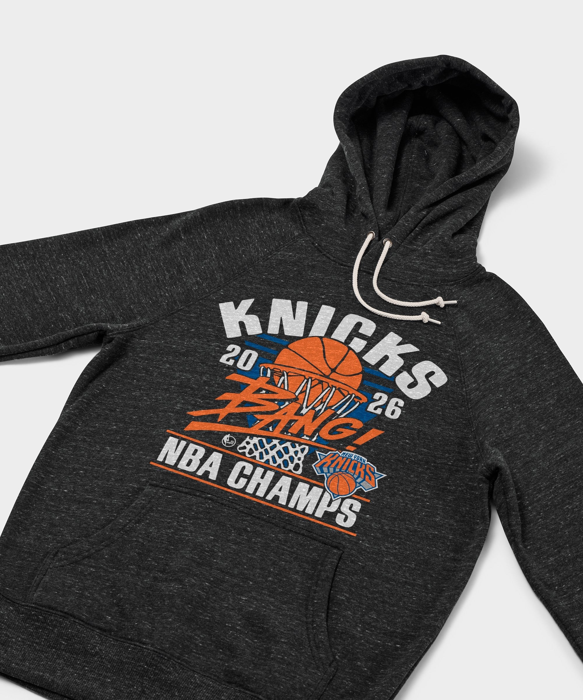 New York Knicks 2026 NBA Champs Bang! Hoodie - Image 2