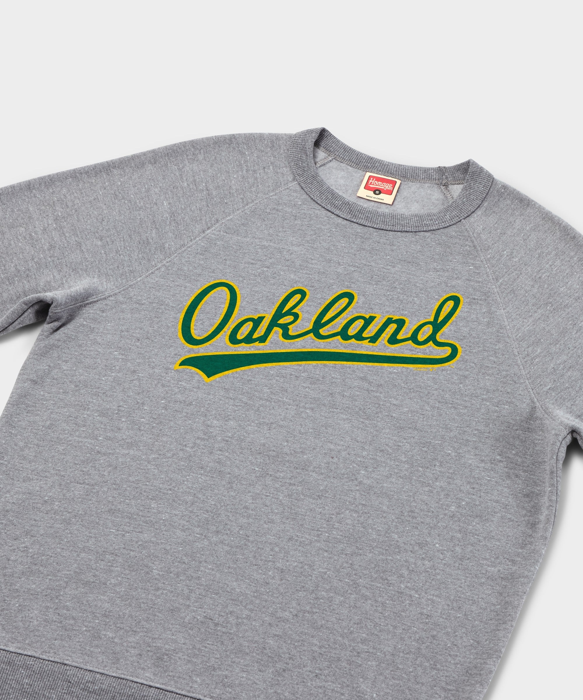 Oakland Athletics Jersey Logo '87 Crewneck - Image 2