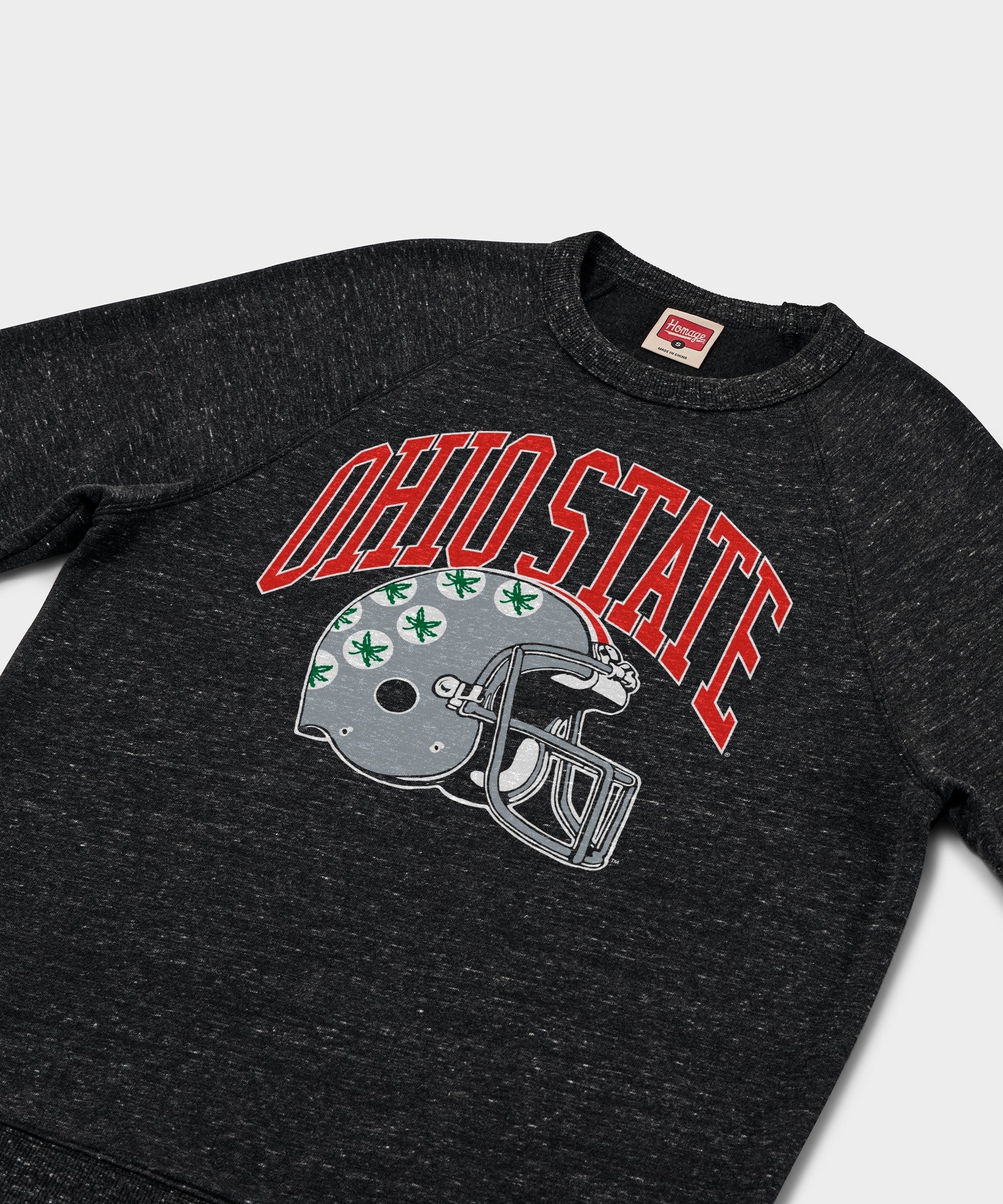 Ohio State Helmet Retro Crewneck - Image 2