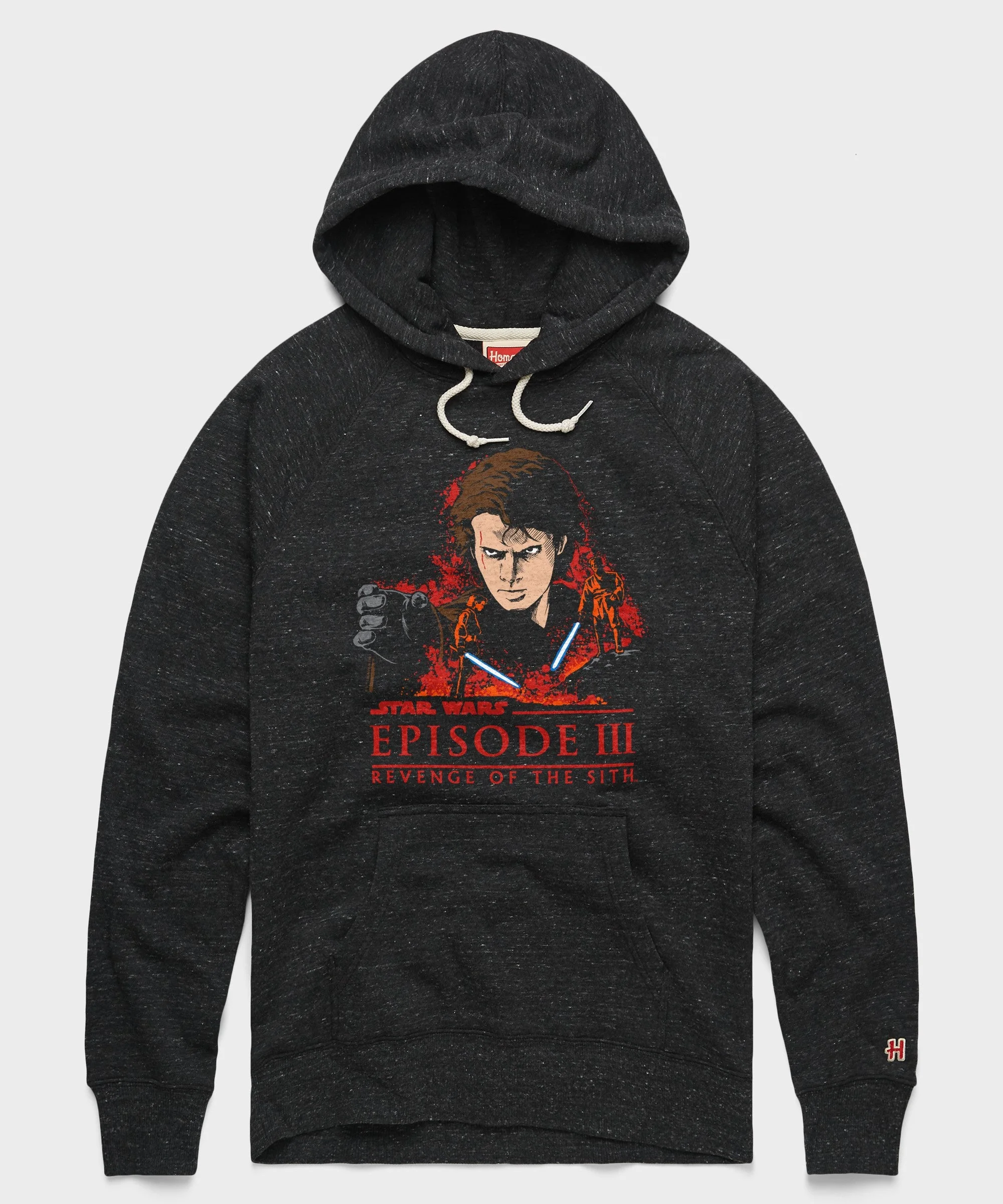 Star Wars Episode III Anakin Transformed Scene Hoodie