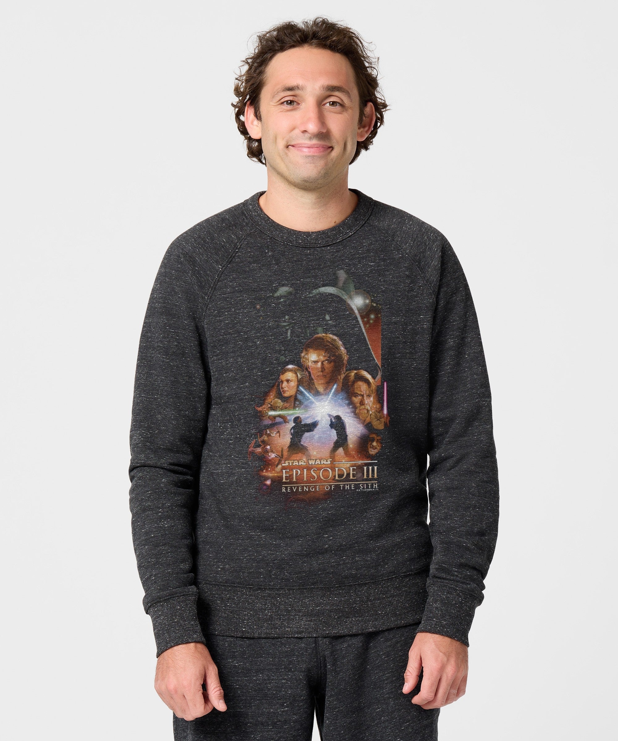 Star Wars Episode III Revenge Of The Sith Poster Crewneck - Image 3
