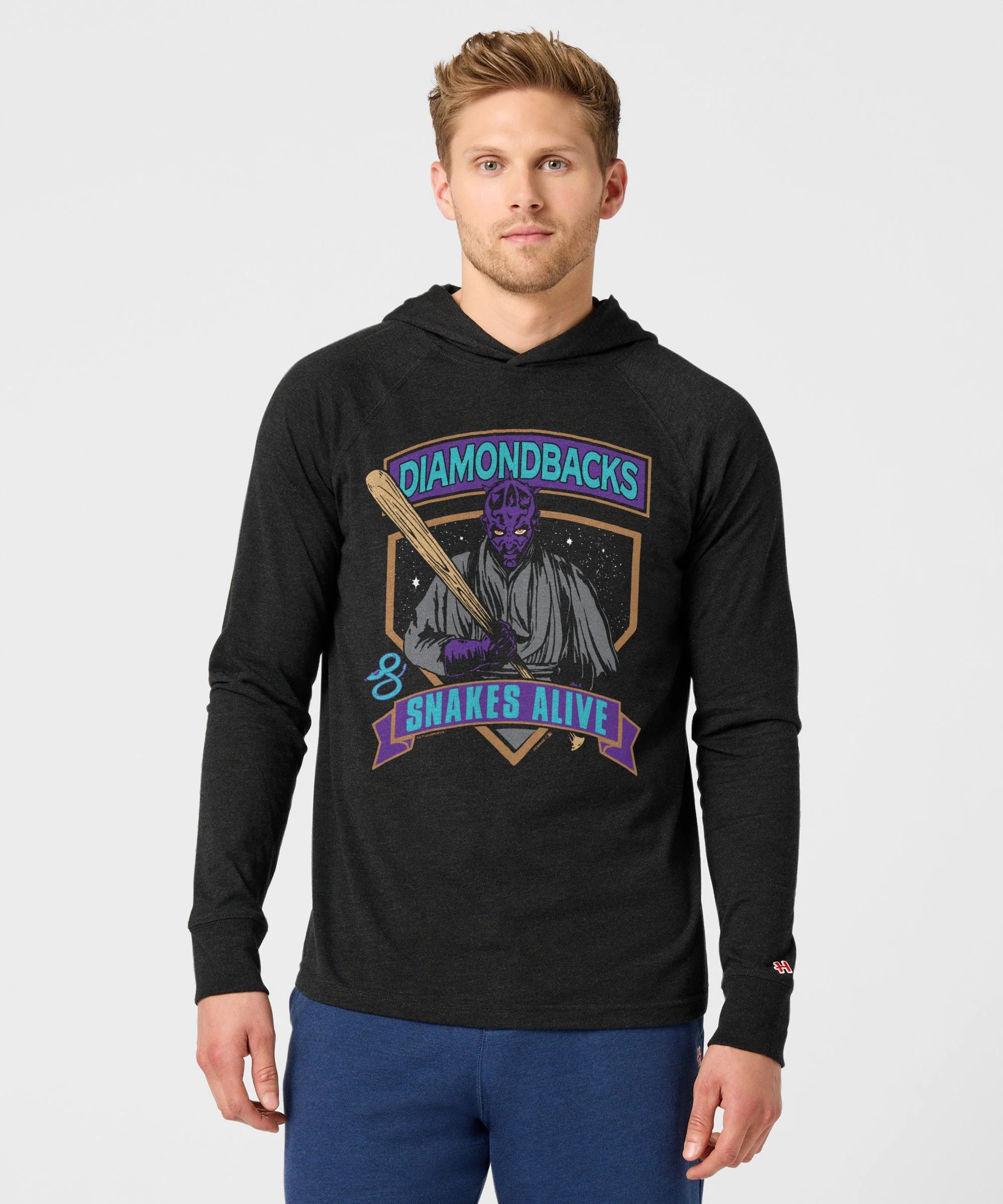 Star Wars x Arizona Diamondbacks Dark Side Lightweight Hoodie - Image 3