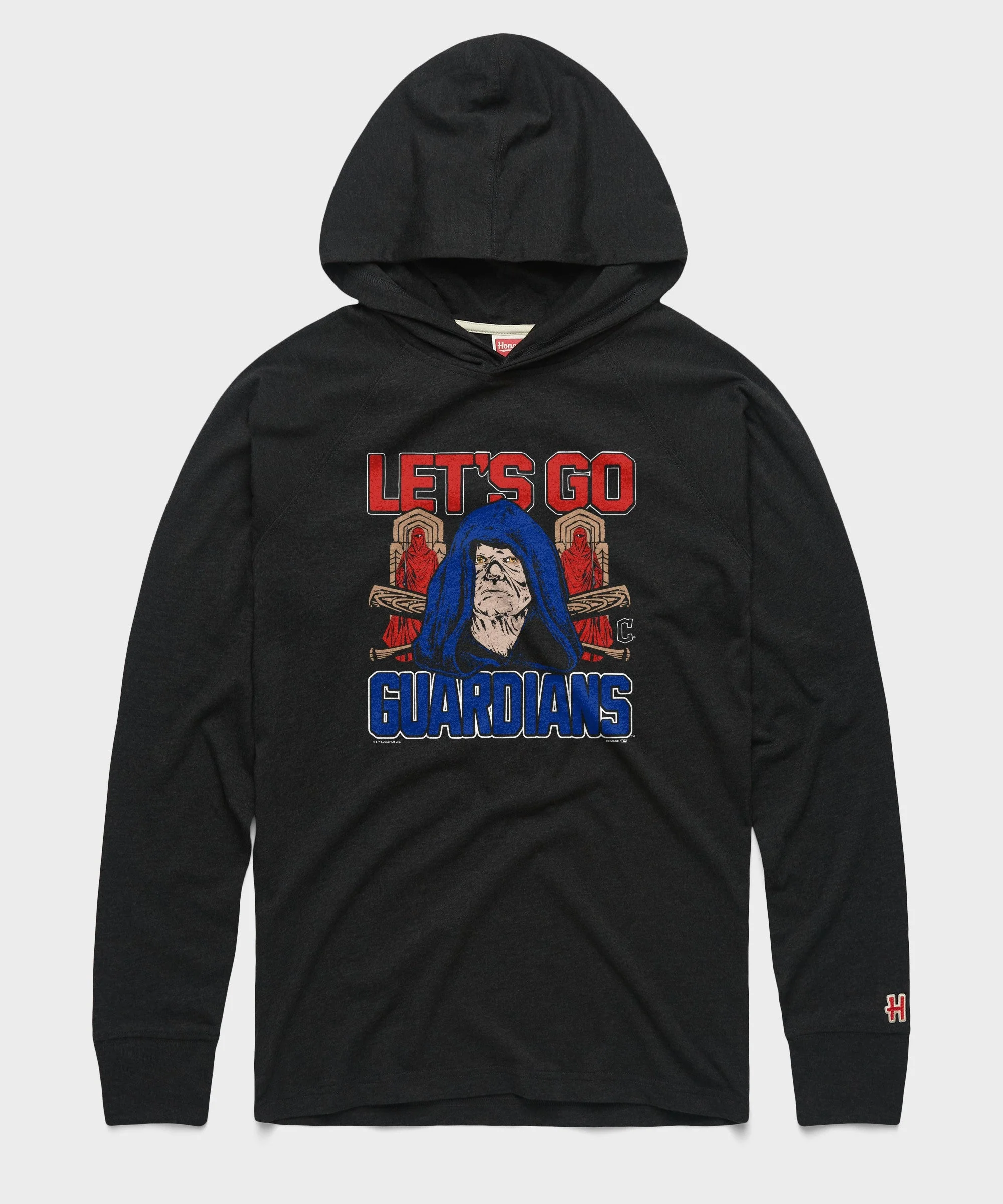 Star Wars x Cleveland Guardians Dark Side Lightweight Hoodie