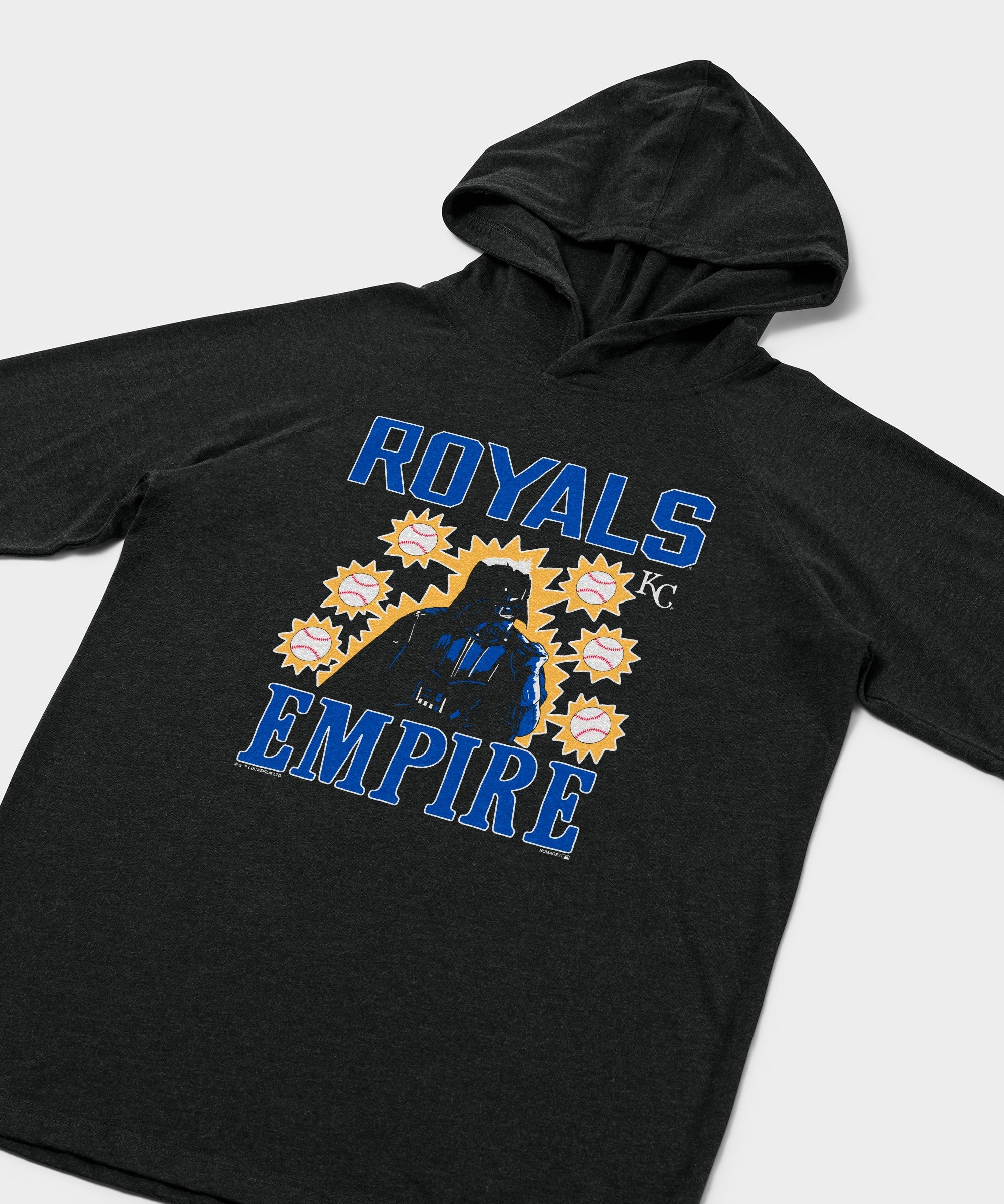 Star Wars x Kansas City Royals Dark Side Lightweight Hoodie - Image 2