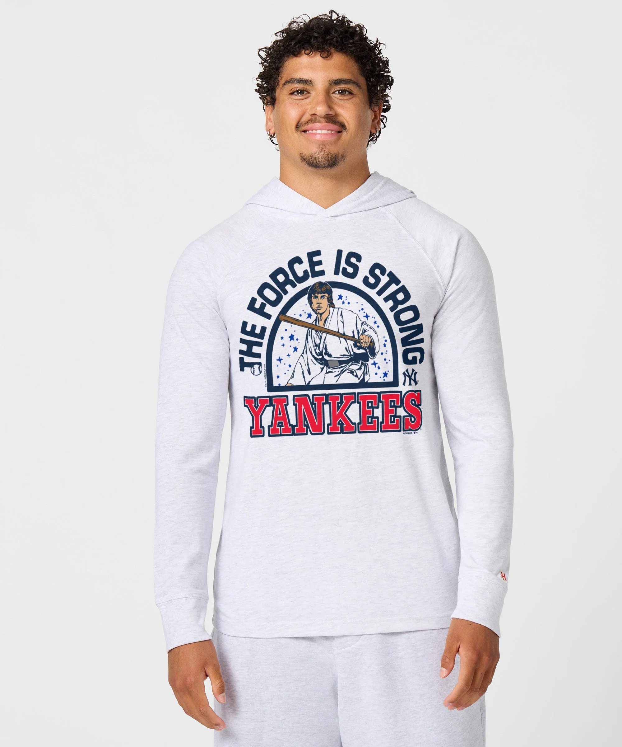 Star Wars x New York Yankees Light Side Lightweight Hoodie - Image 3