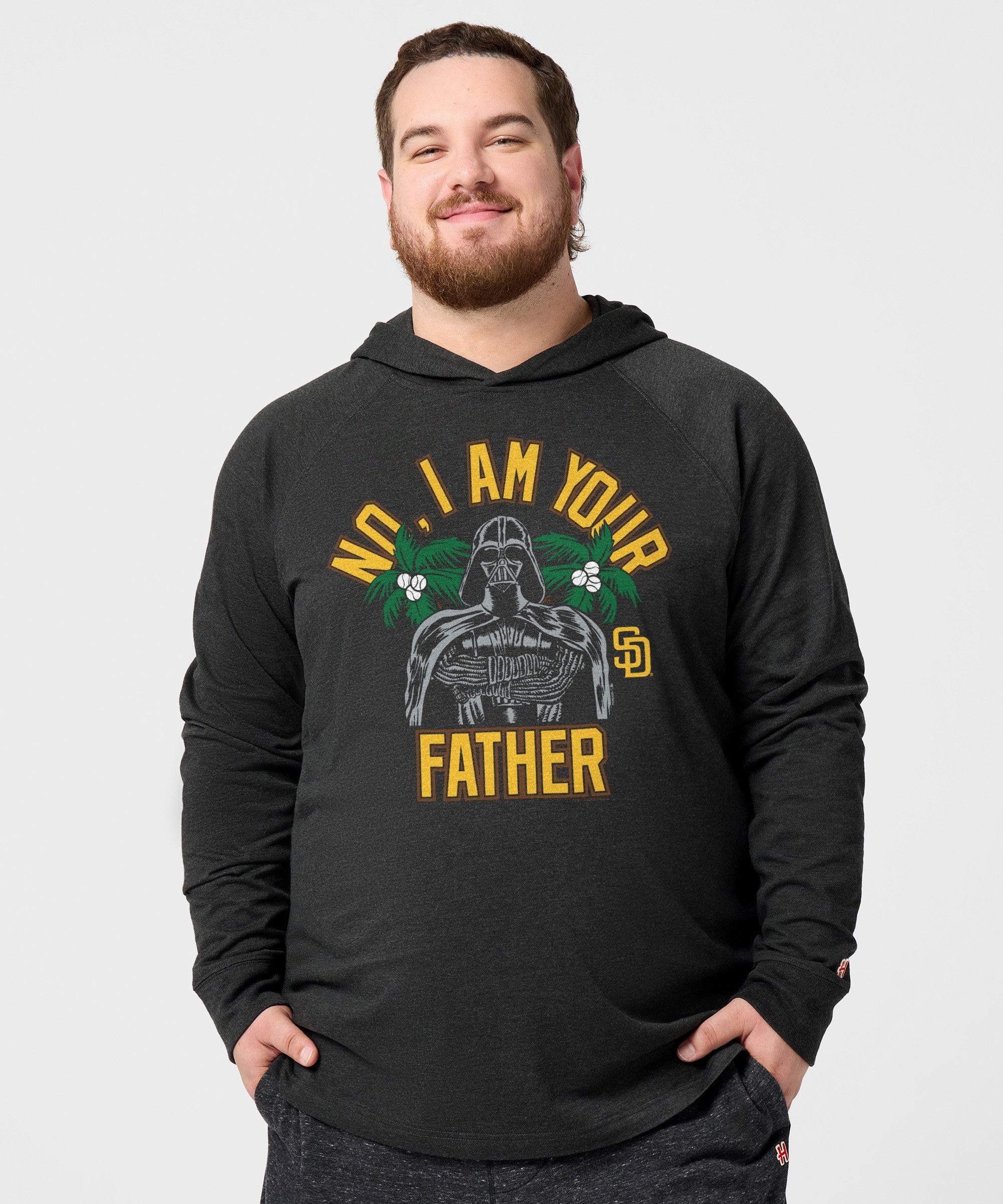 Star Wars x San Diego Padres Dark Side Lightweight Hoodie - Image 3
