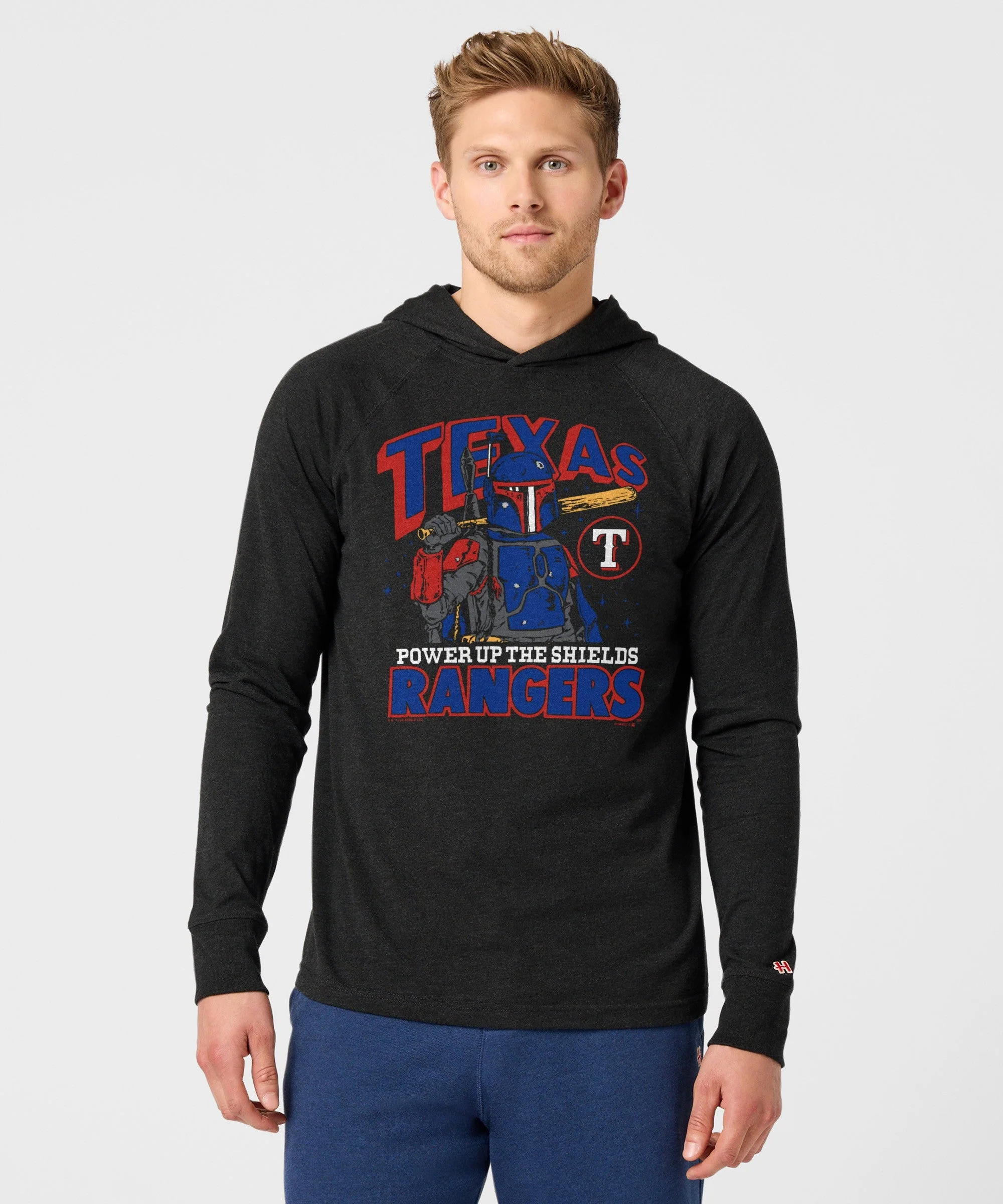 Star Wars x Texas Rangers Dark Side Lightweight Hoodie - Image 3