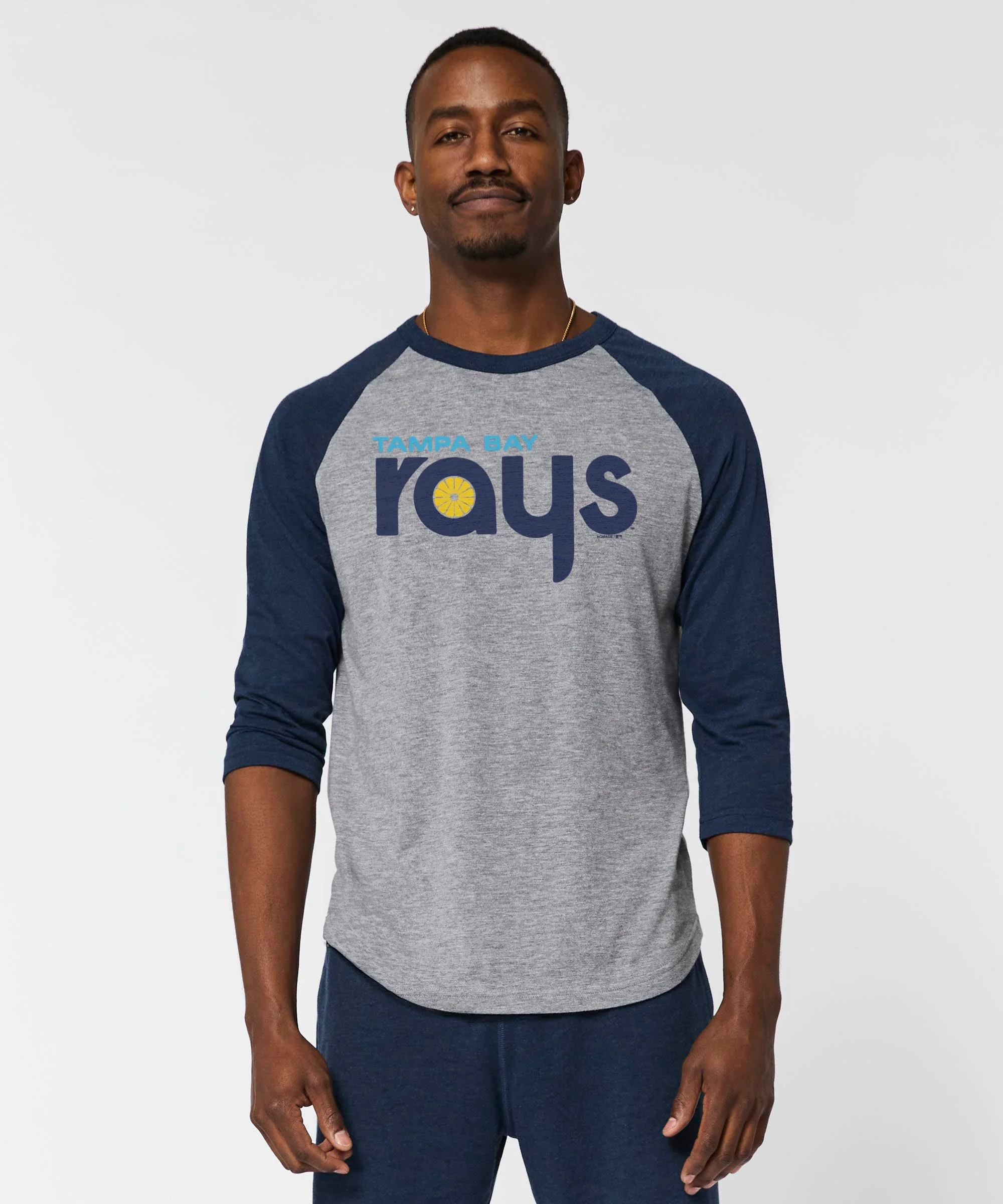 Tampa Bay Rays Jersey Logo '12 Raglan - Image 3