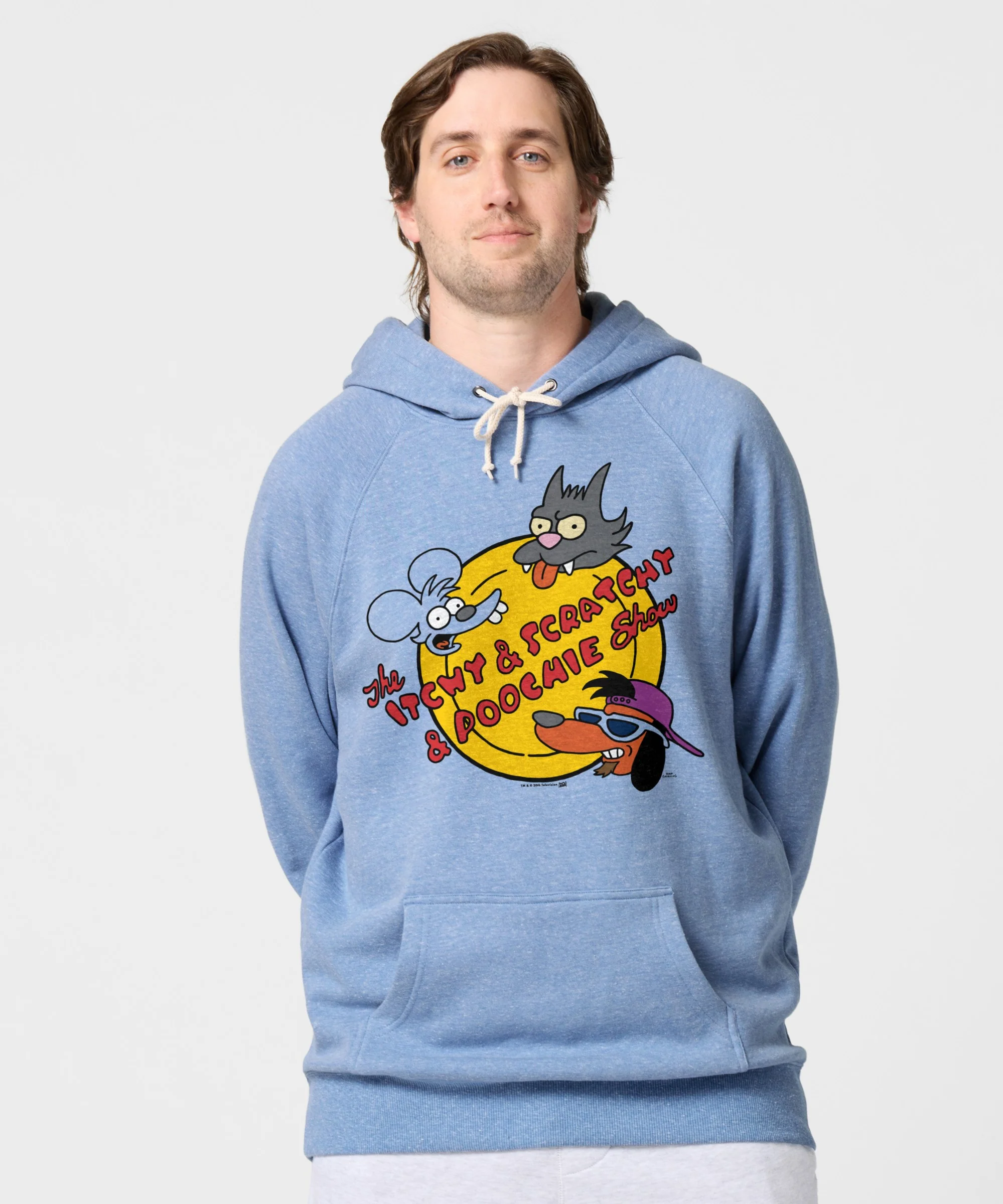 The Simpsons The Itchy And Scratchy And Poochie Show Hoodie - Image 3