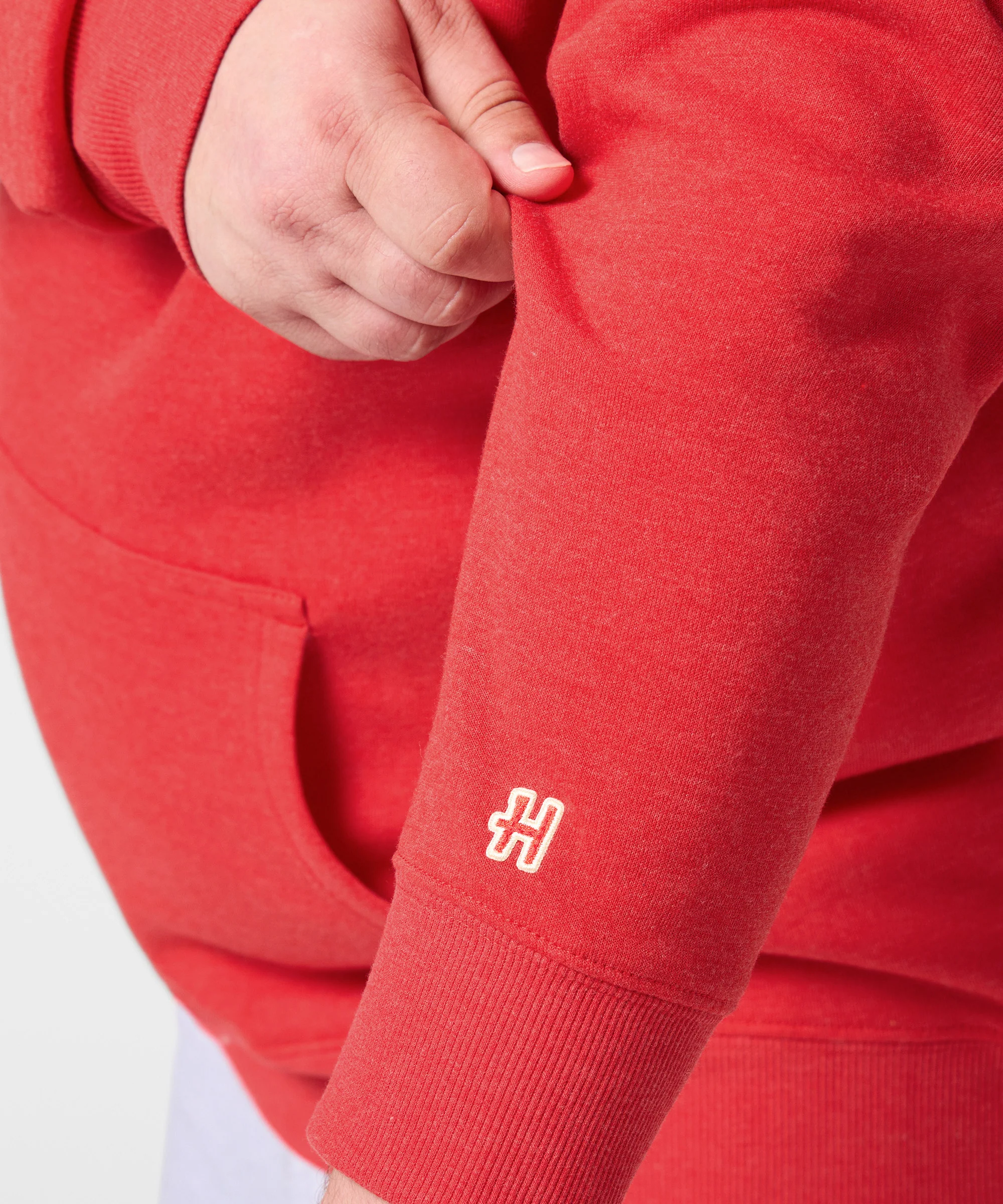 There's No Place Like Home Ohio State All Scarlet Hoodie - Image 5