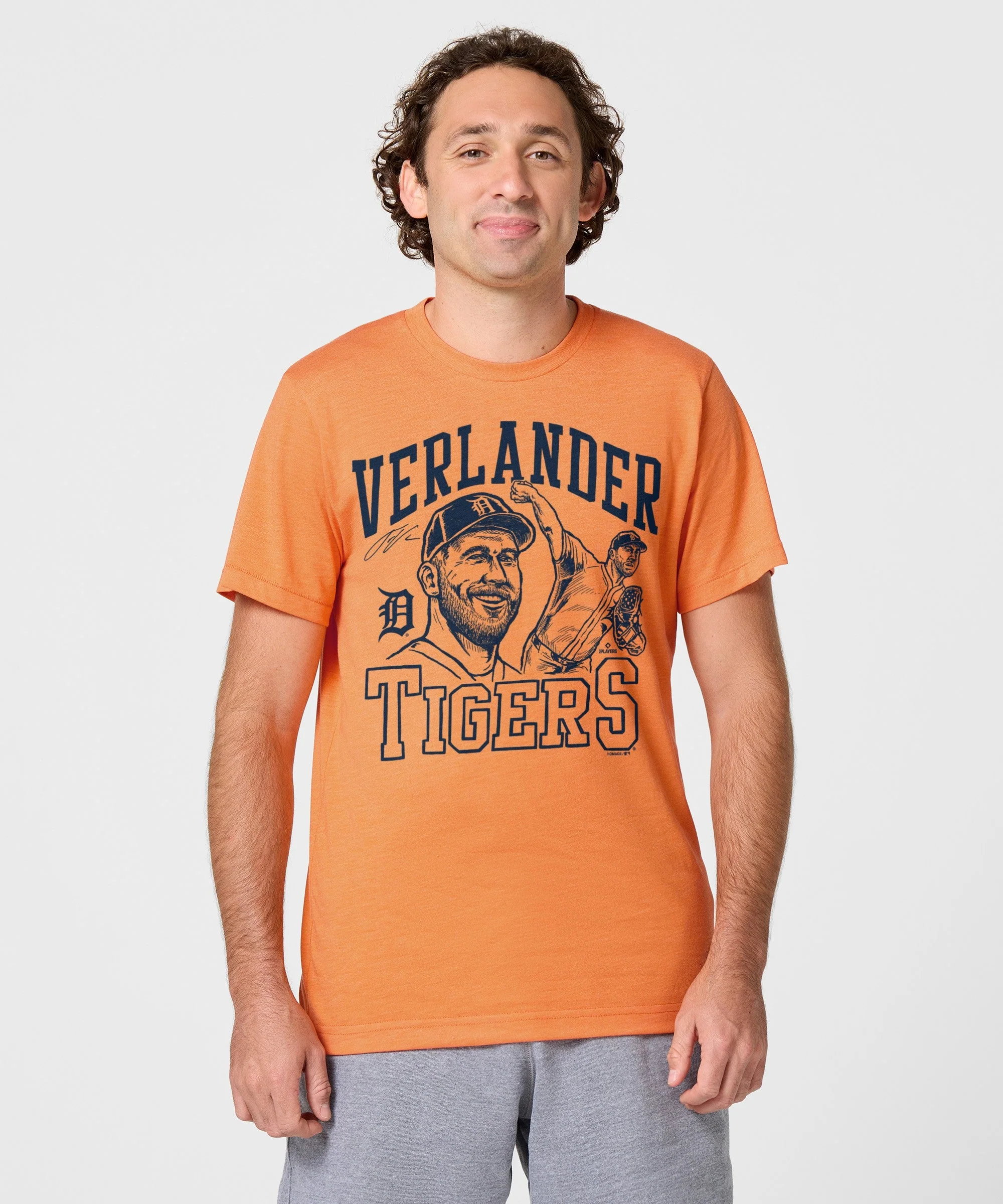 Tigers Justin Verlander Signature Portrait - Image 3