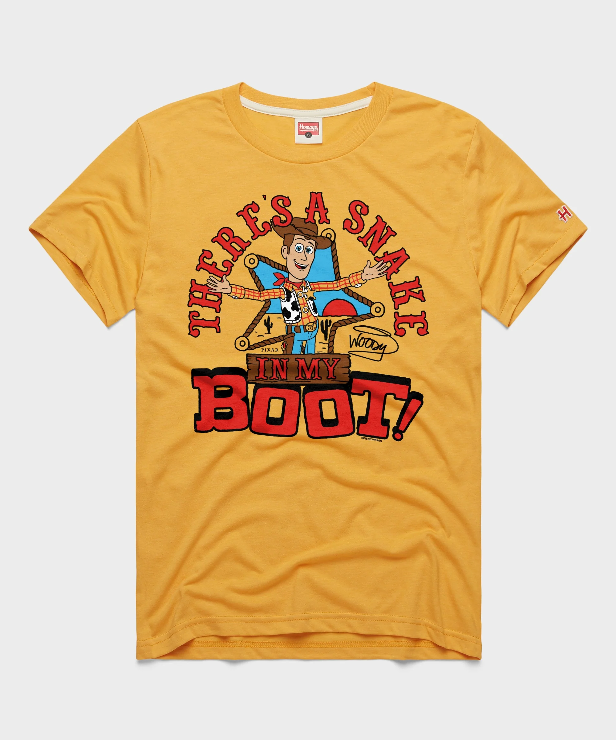 Toy Story Woody There's A Snake In My Boot