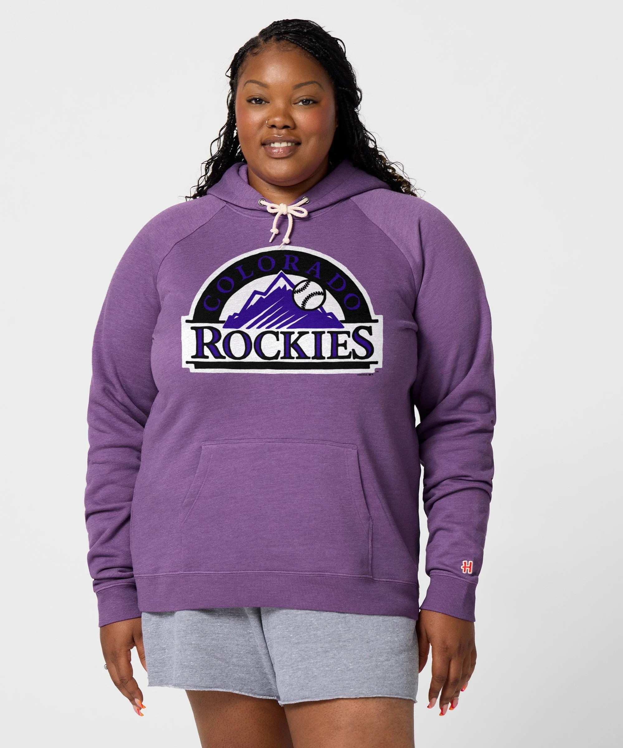 Women's Colorado Rockies '93 Hoodie - Image 3