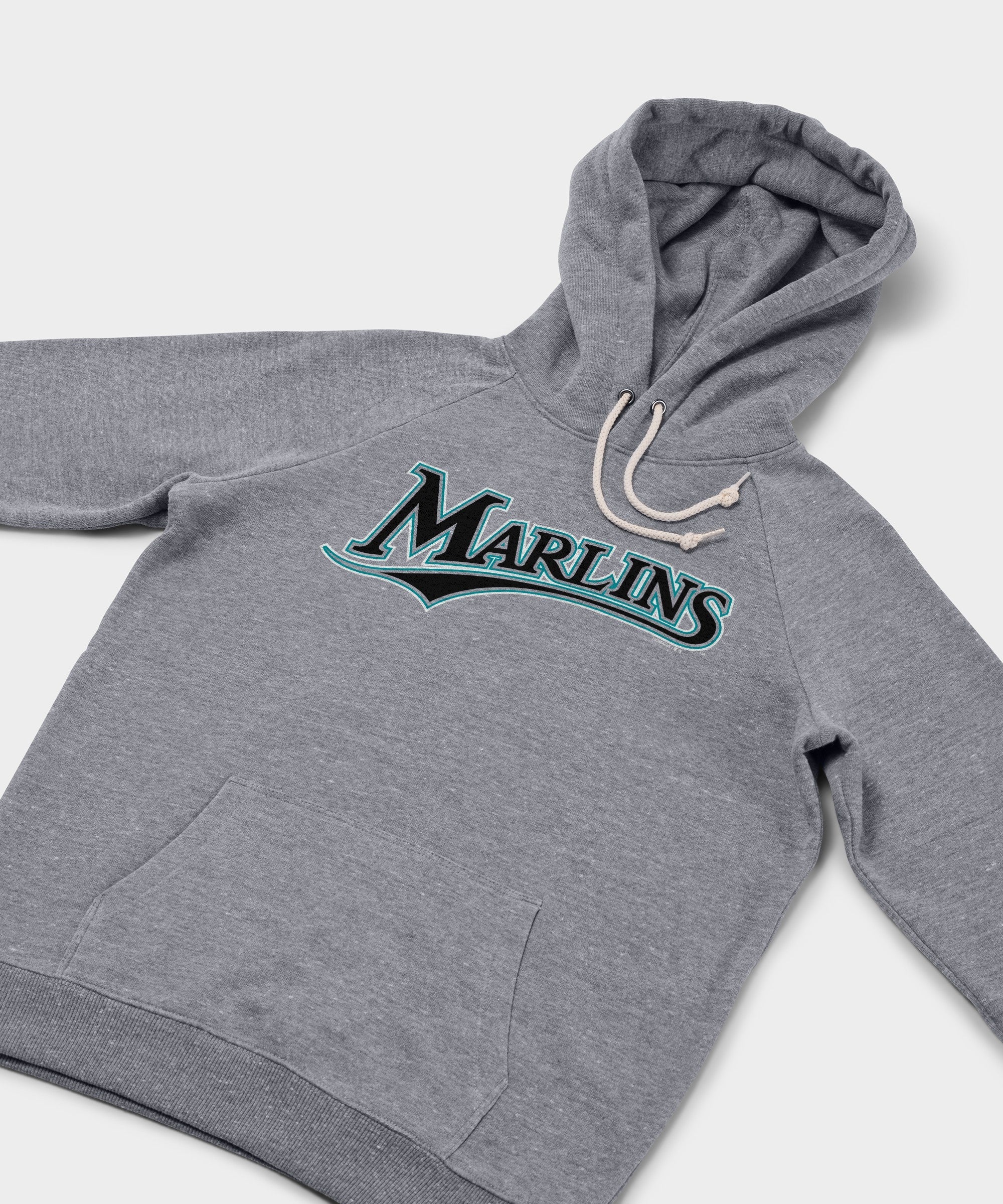 Women's Florida Marlins Jersey Logo '93 Hoodie - Image 2