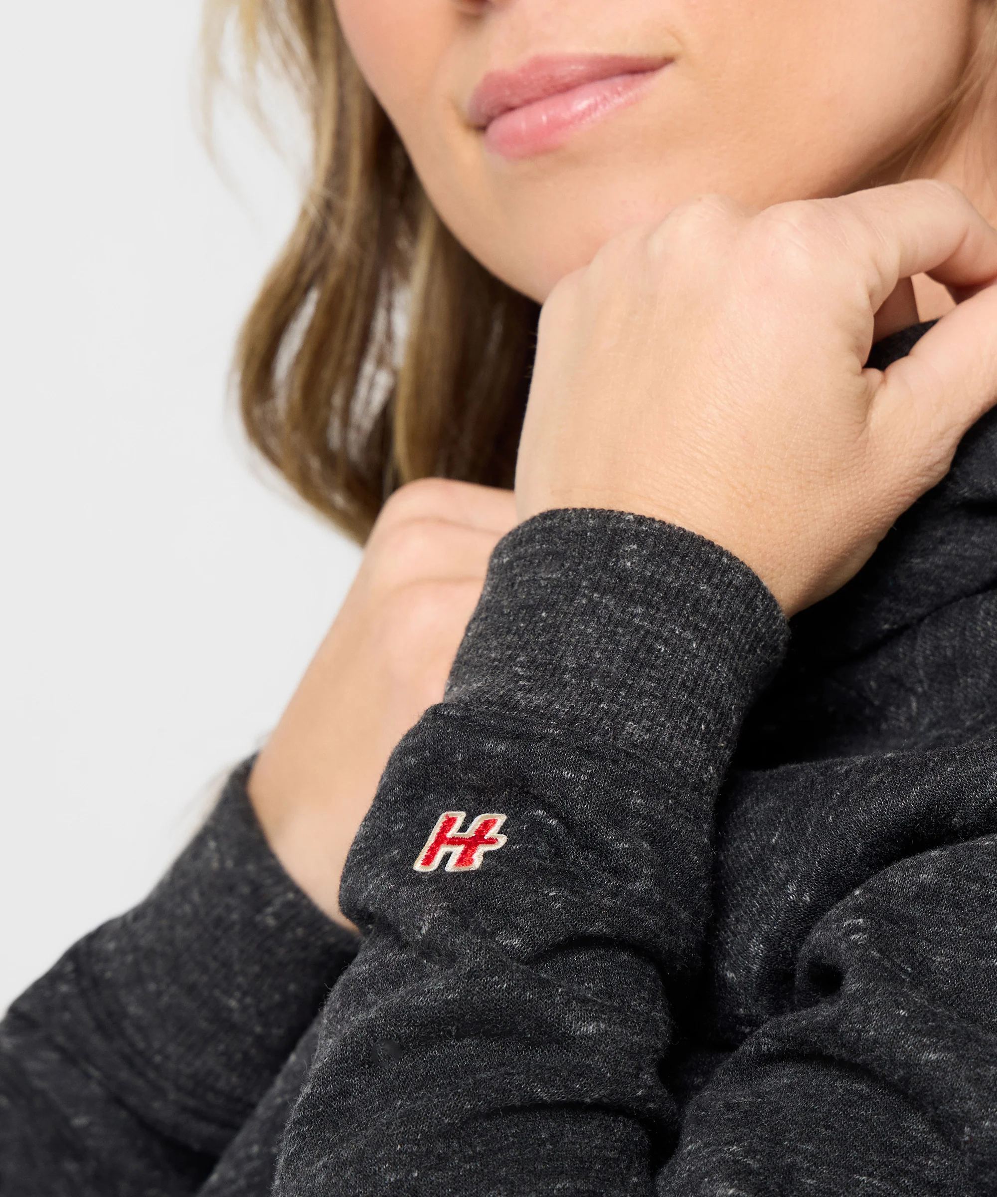 Women's Ohio State Buckeyes Basketball Stripe Hoodie - Image 5
