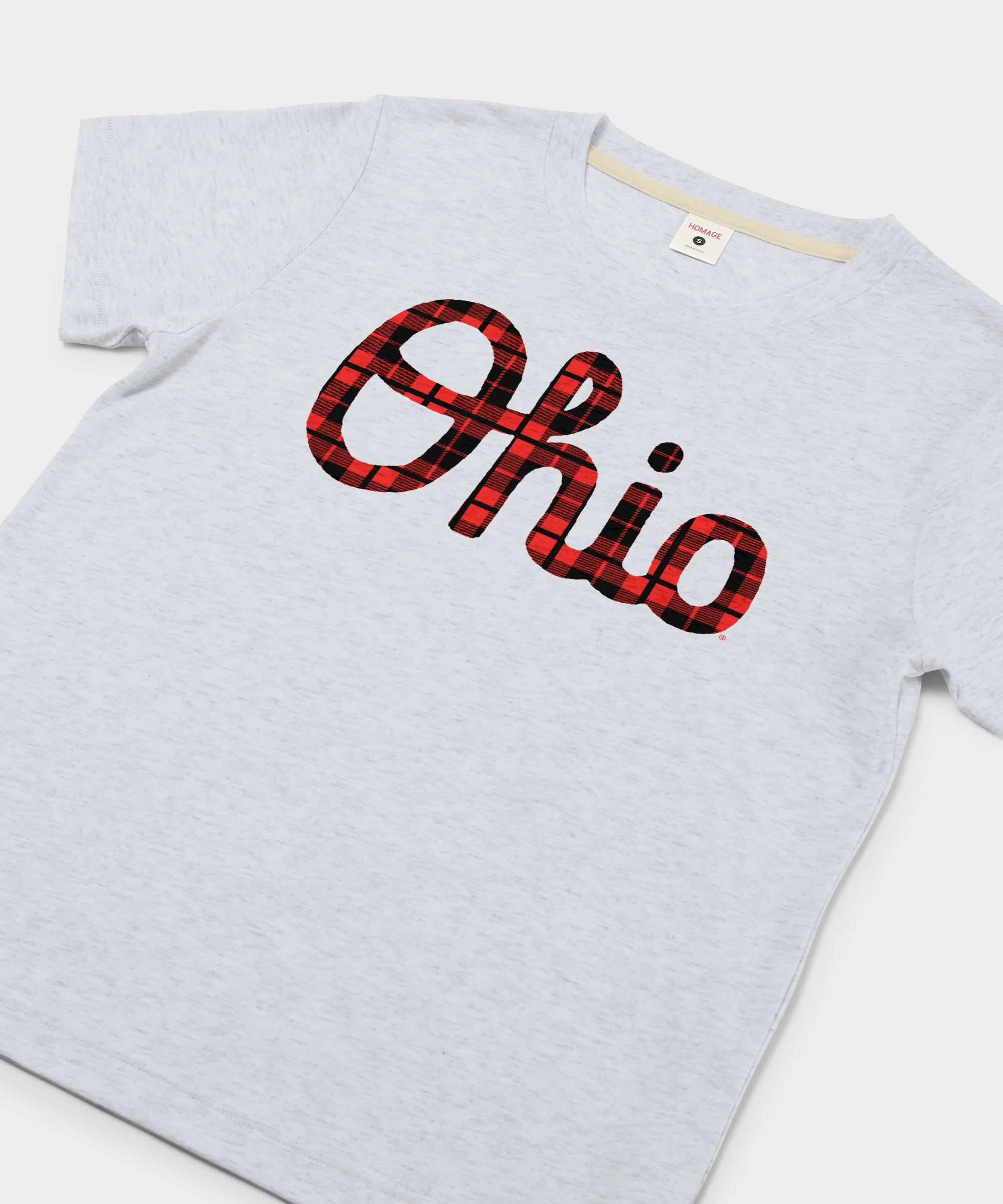 Women's Script Ohio Plaid - Image 2