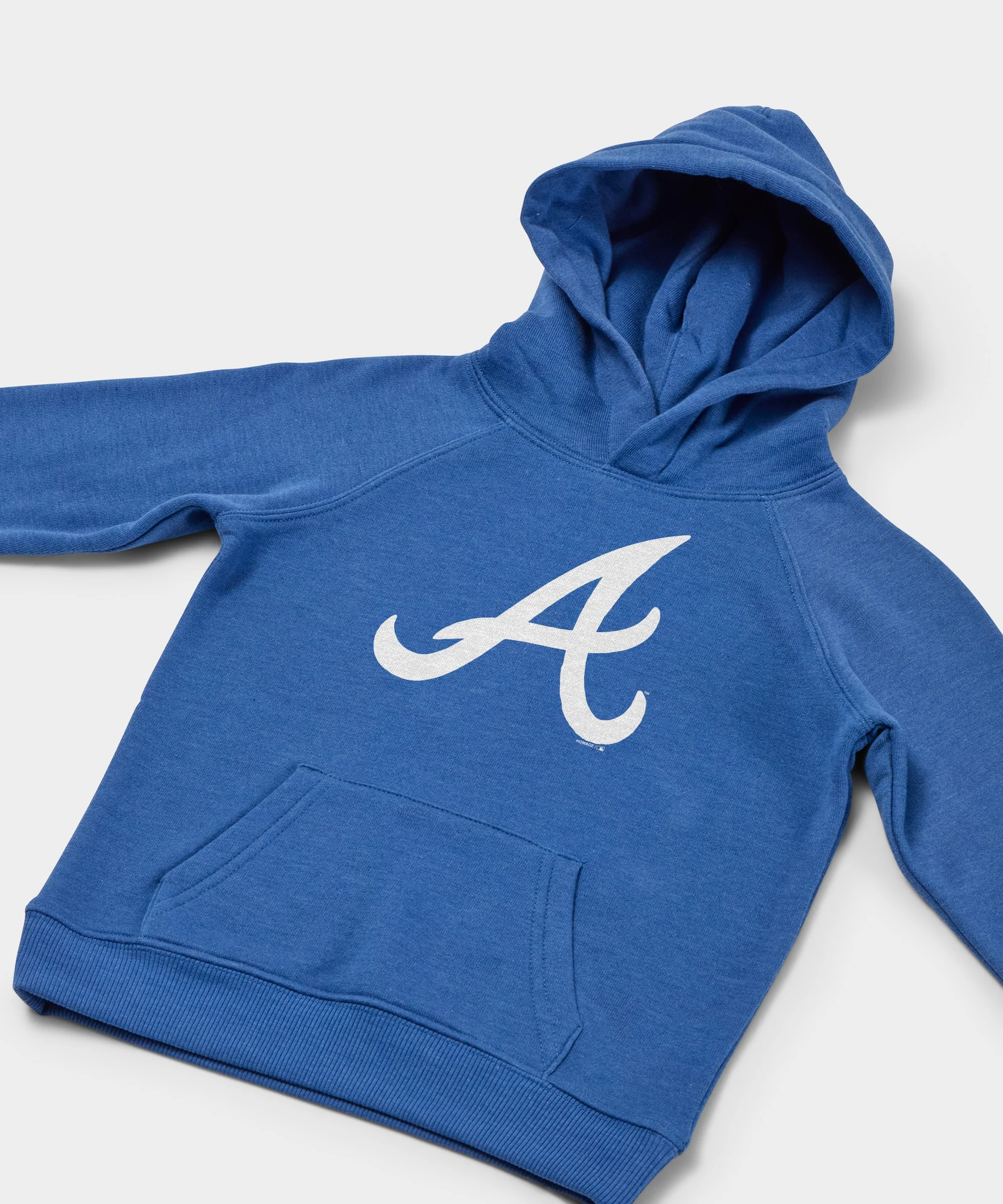 Youth Atlanta Braves Cap Logo '81 Hoodie - Image 2