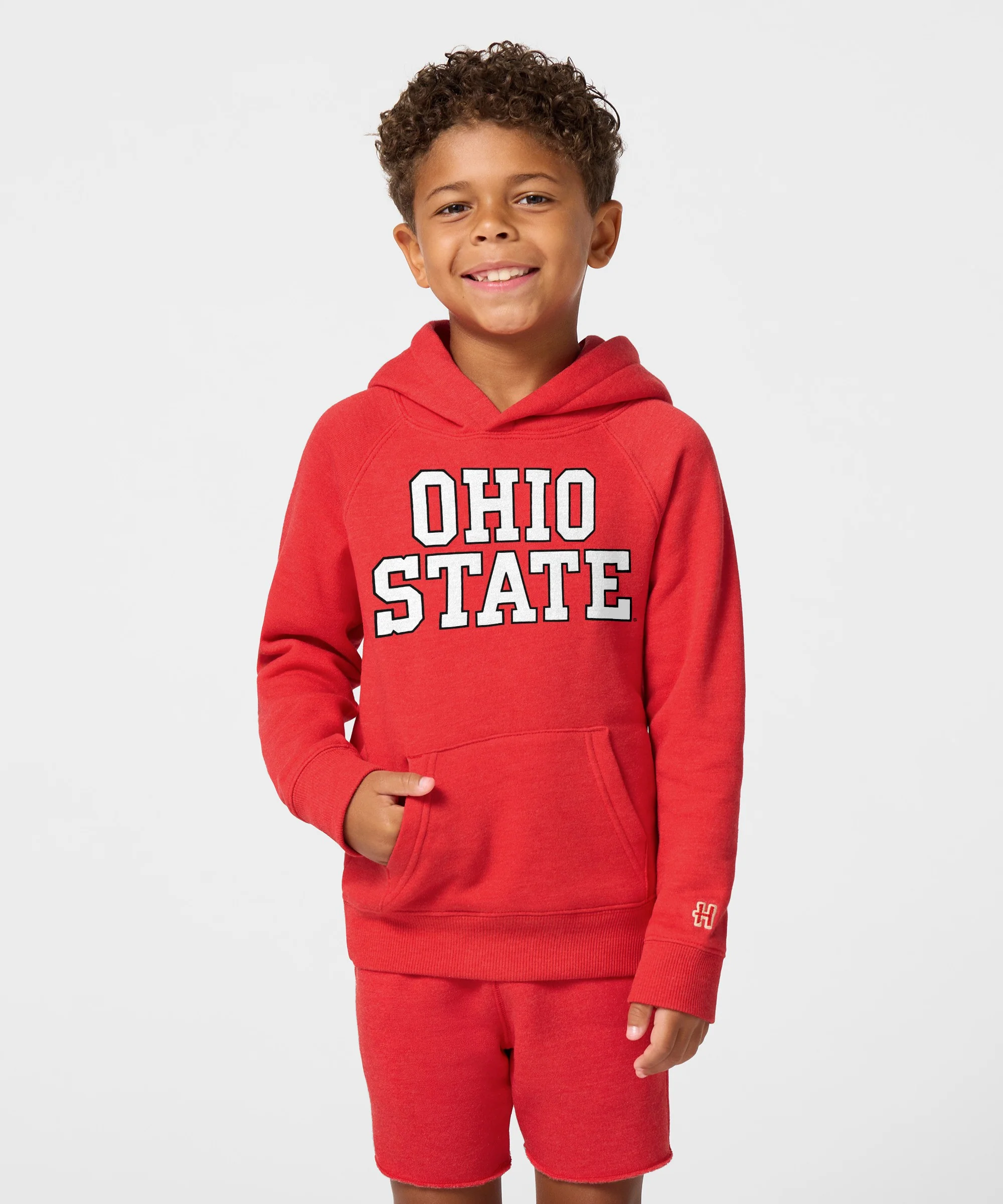 Youth Block Ohio State Hoodie - Image 3