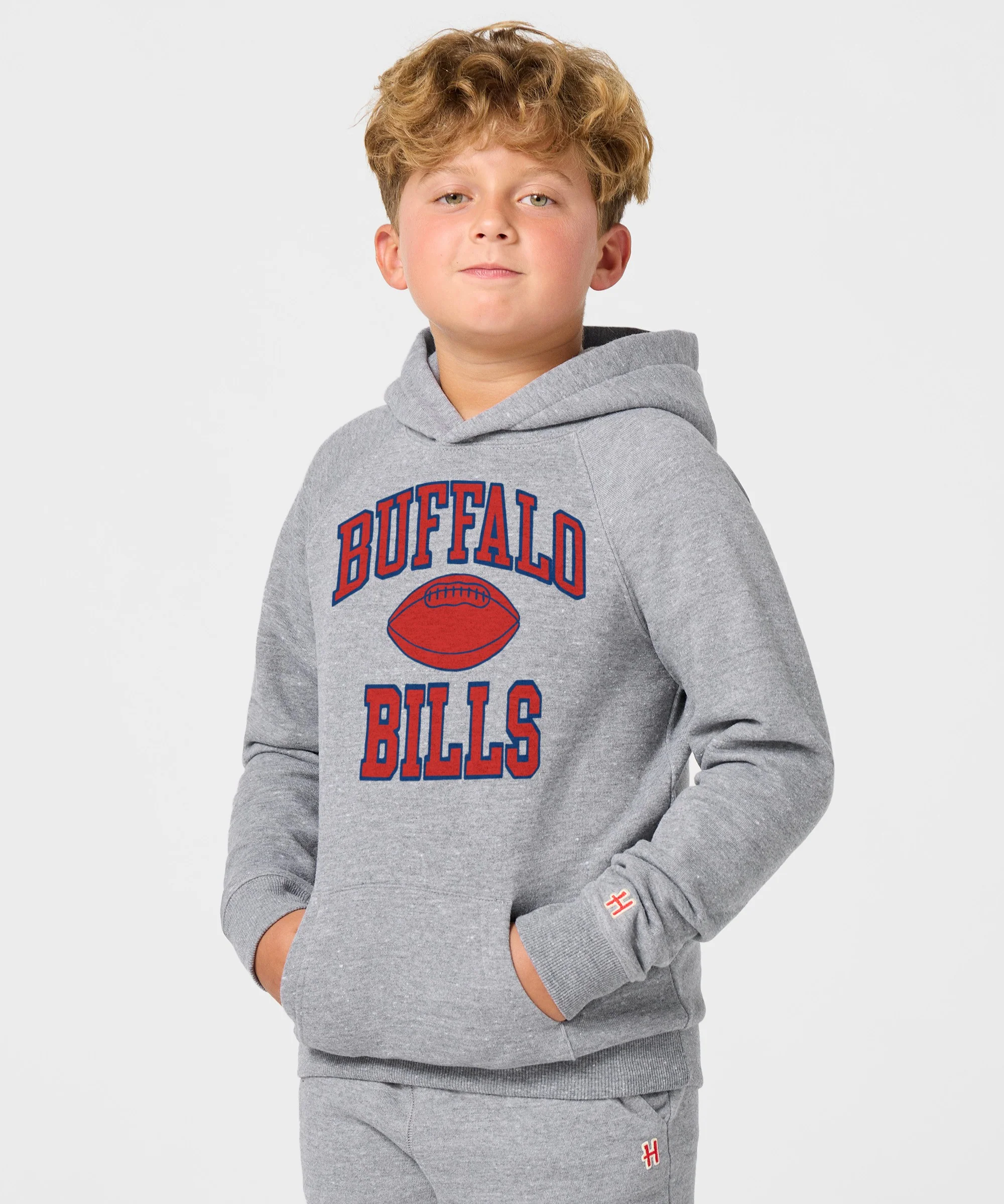 Youth Buffalo Bills Gridiron Hoodie - Image 3