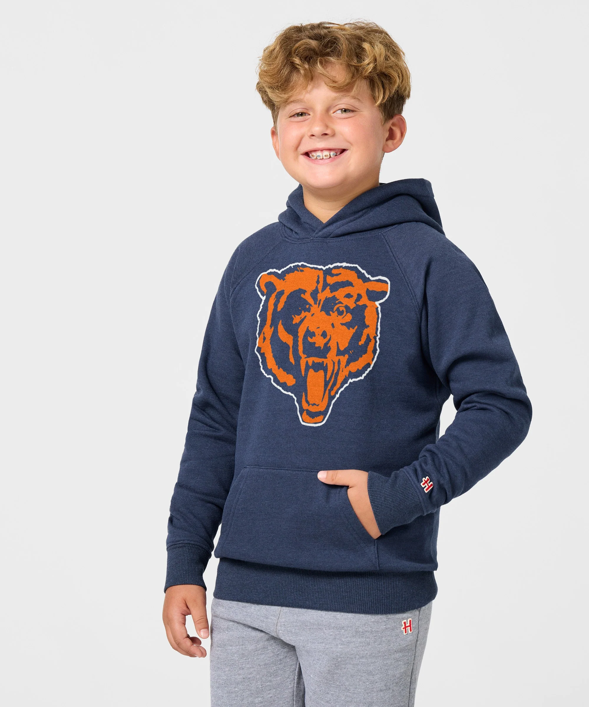 Youth Chicago Bears Alt Logo '63 Hoodie - Image 3