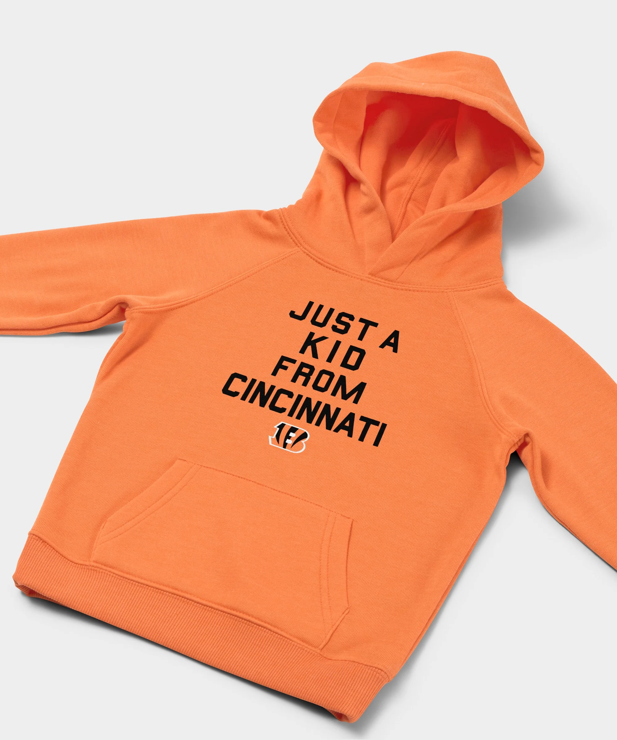 Youth Cincinnati Bengals Just A Kid From Cincinnati Hoodie - Image 2