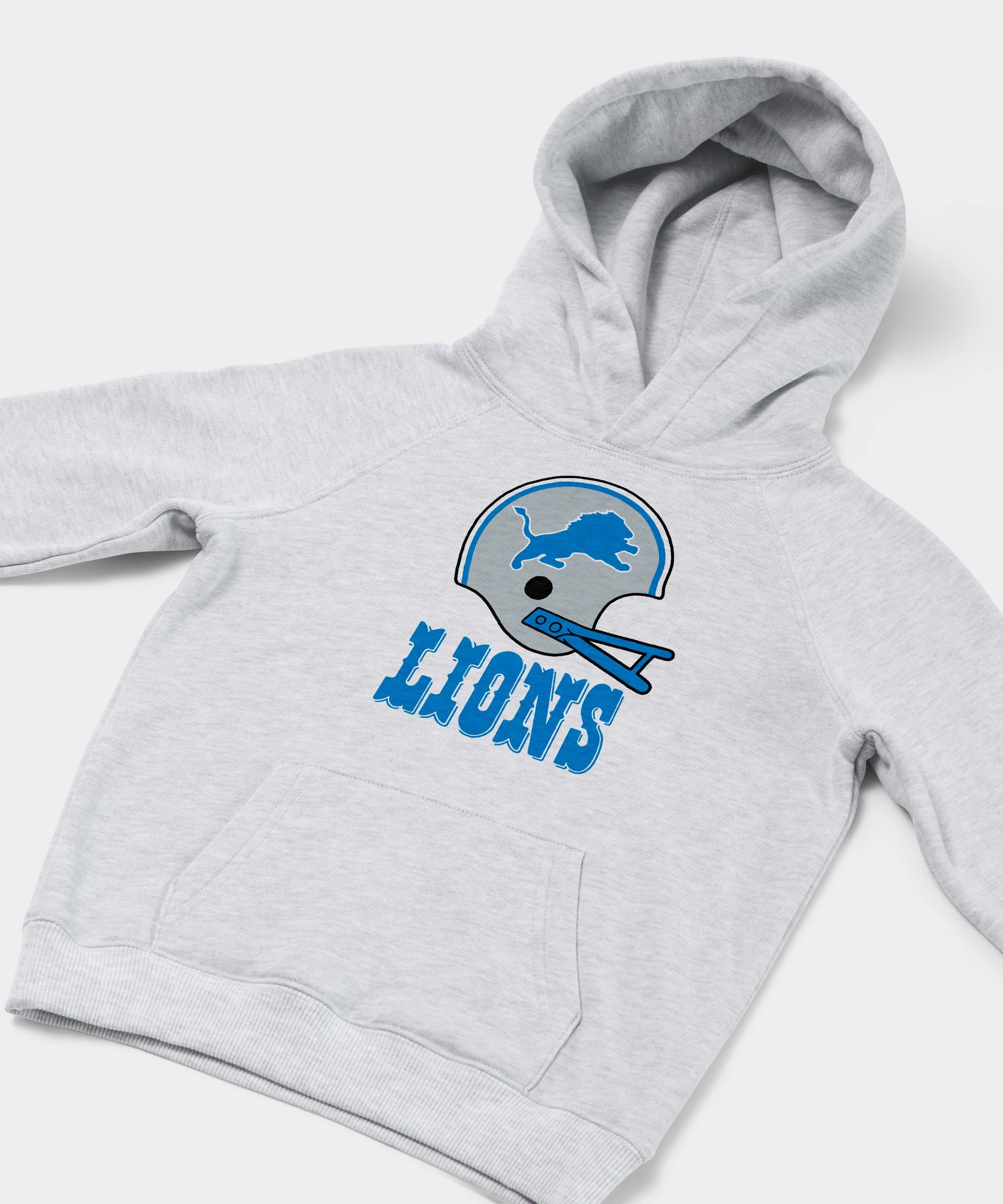 Youth Detroit Lions Big Helmet Hoodie - Image 2