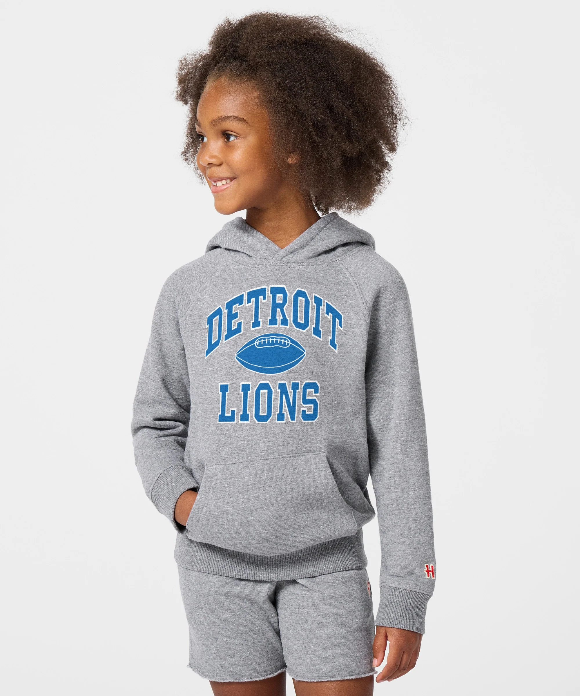 Youth Detroit Lions Gridiron Hoodie - Image 3