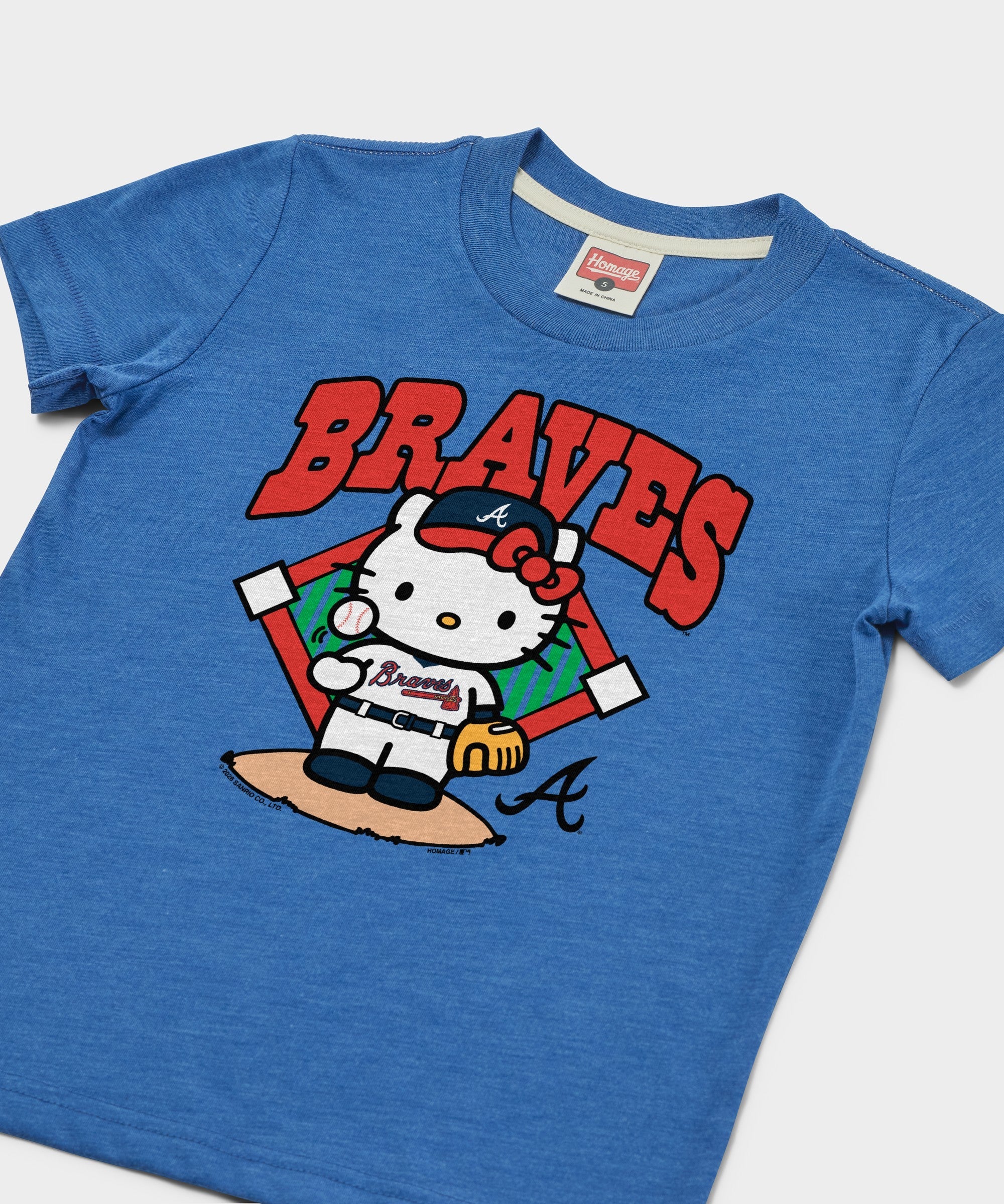 Youth Hello Kitty x Atlanta Braves Toss - Image 2