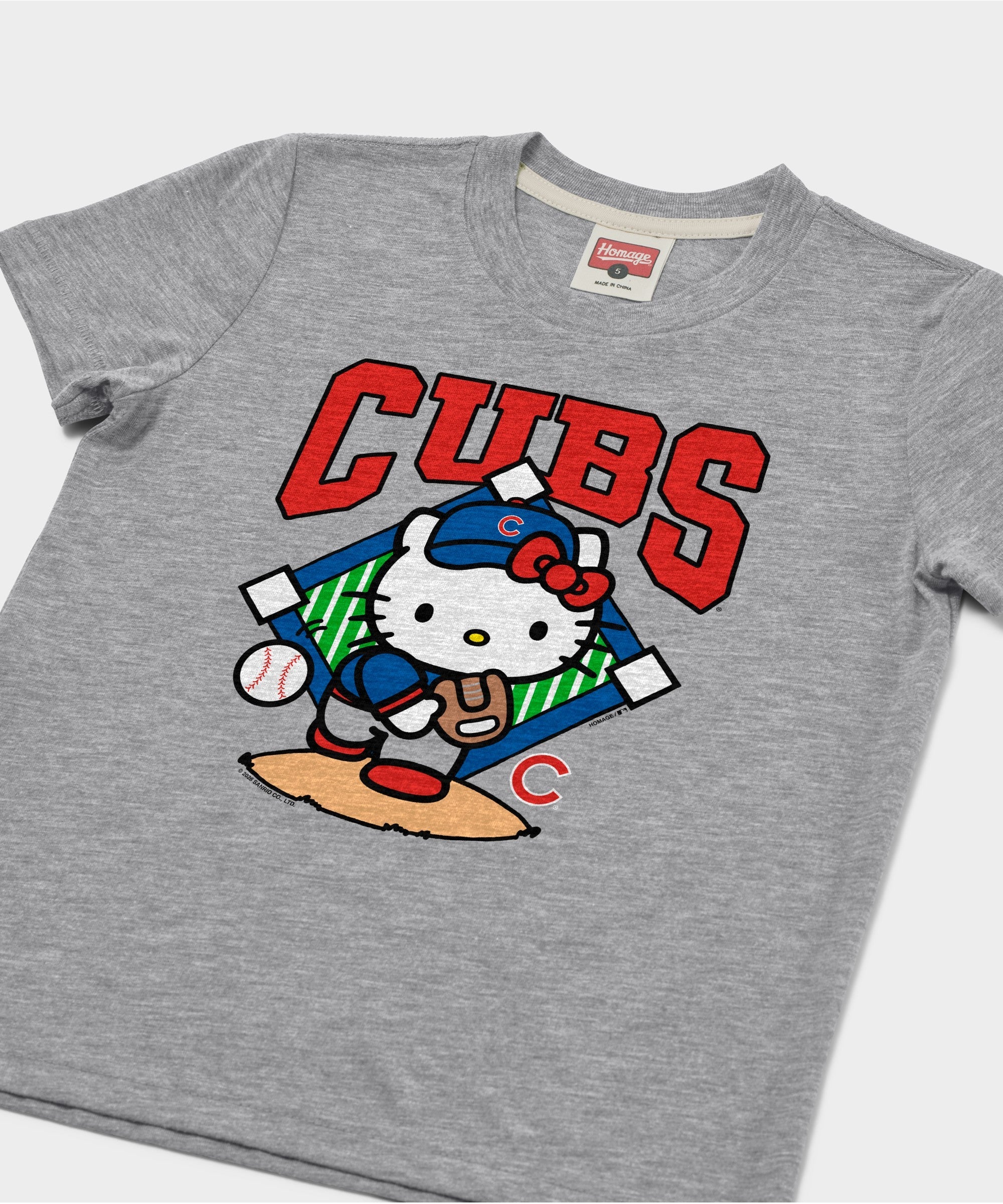 Youth Hello Kitty x Chicago Cubs Pitch - Image 2