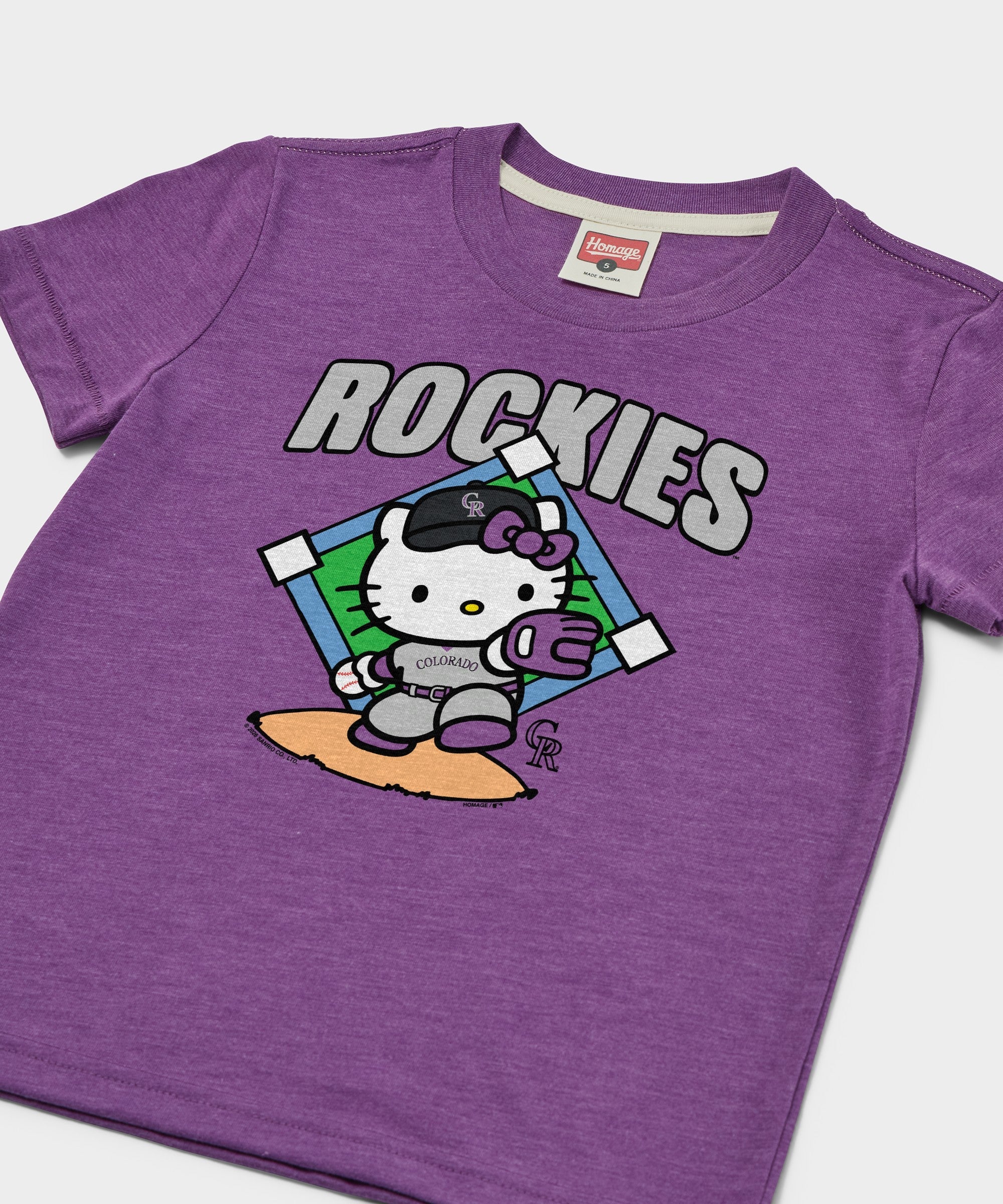 Youth Hello Kitty x Colorado Rockies Throw - Image 2