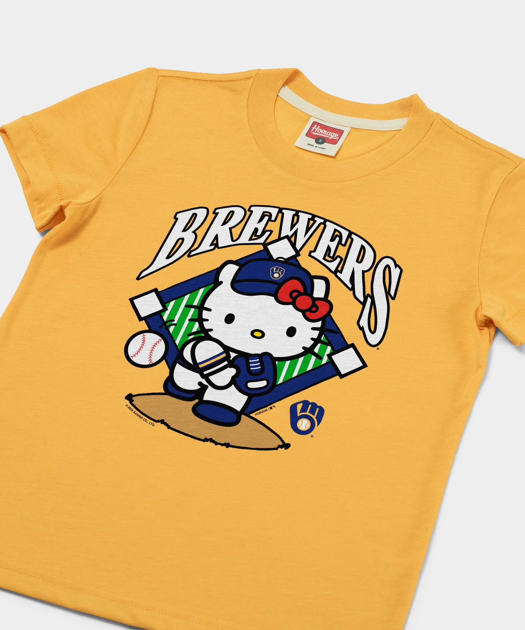 Youth Hello Kitty x Milwaukee Brewers Pitch - Image 2