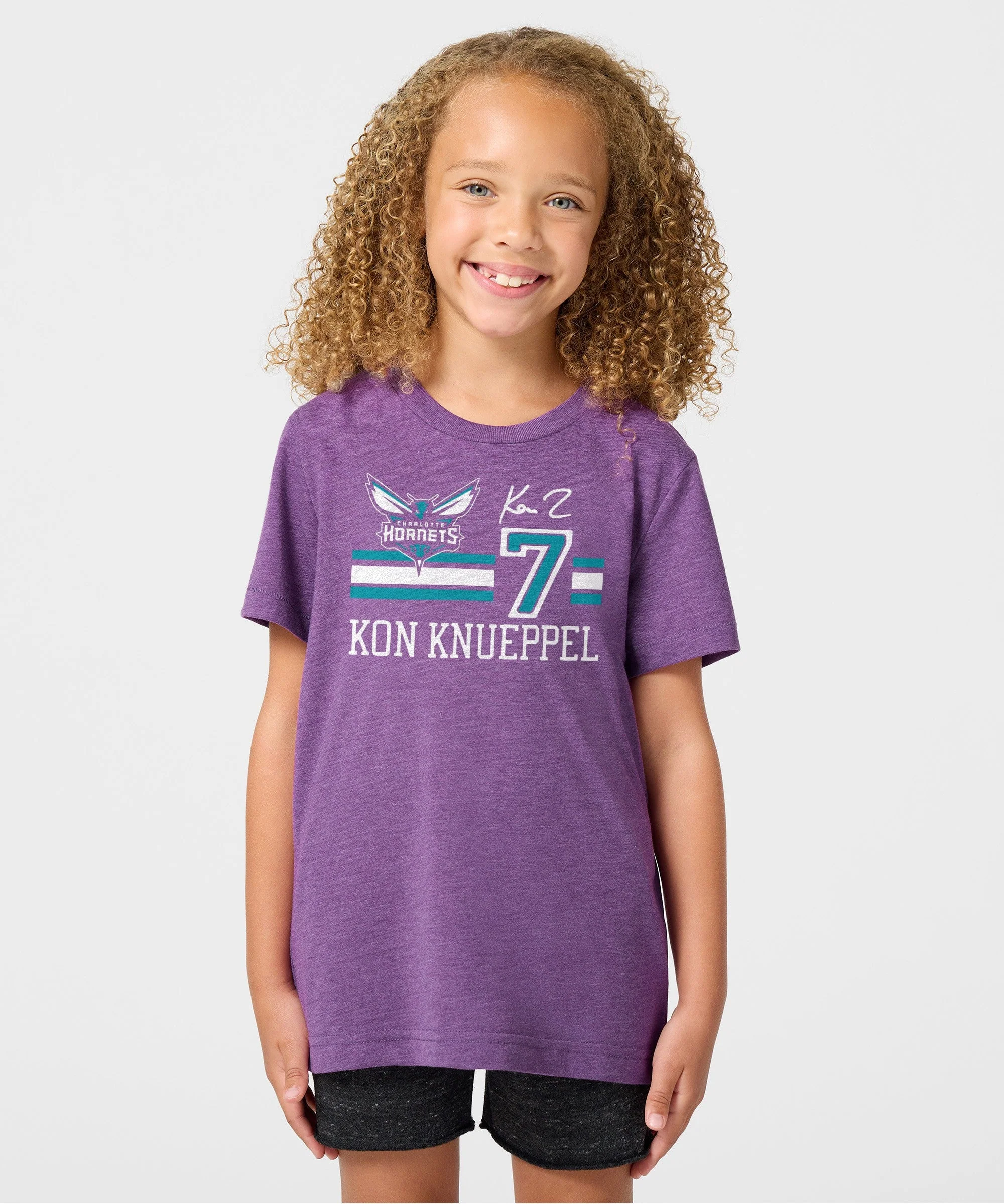 Youth Hornets Kon Knueppel Signature Jersey - Image 3