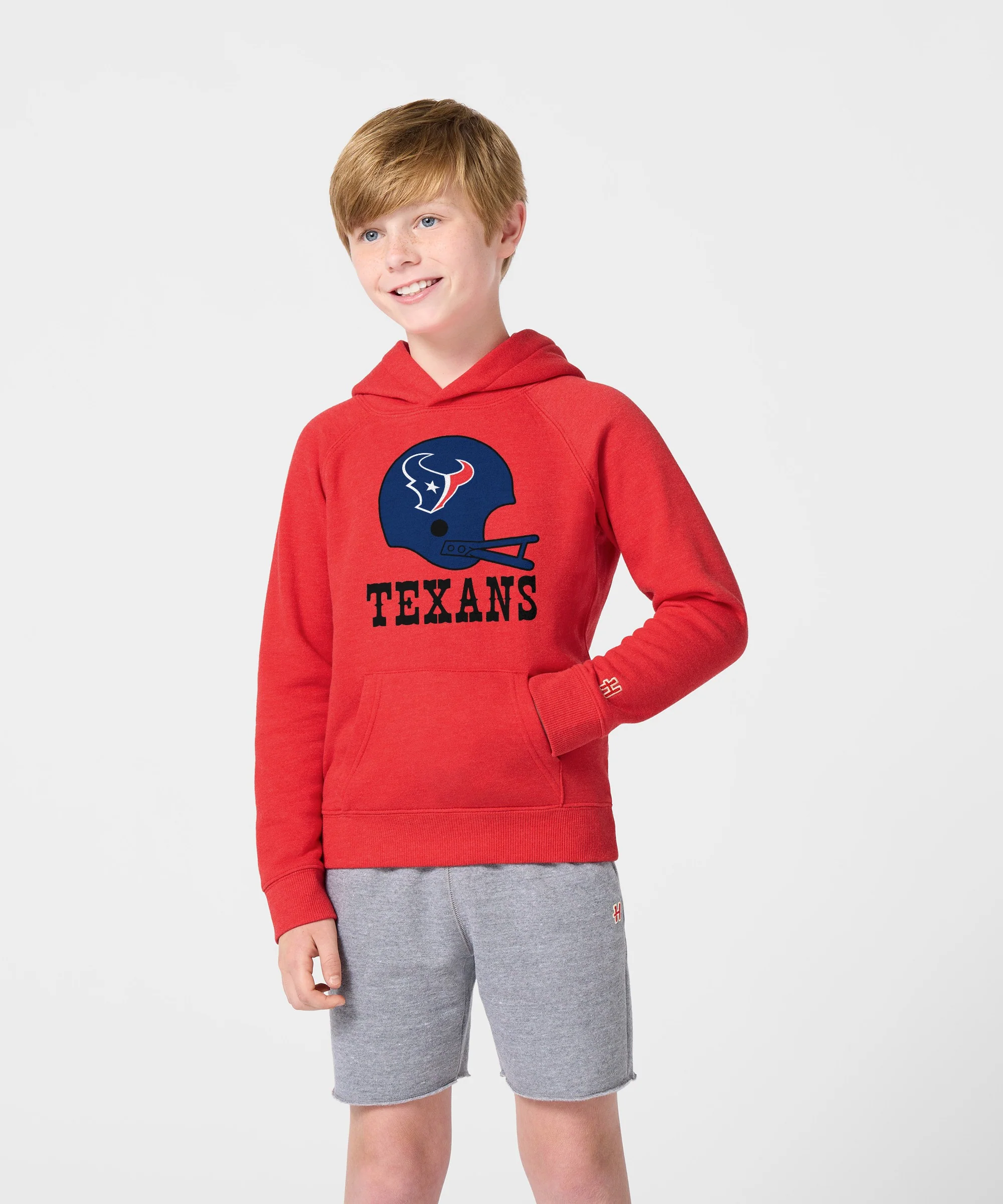 Youth Houston Texans Big Helmet Hoodie - Image 3