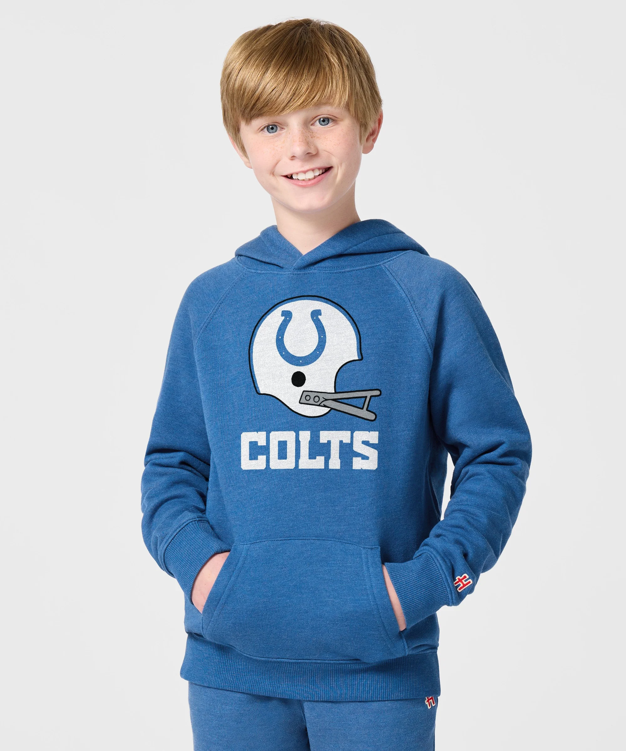 Youth Indianapolis Colts Big Helmet Hoodie - Image 3