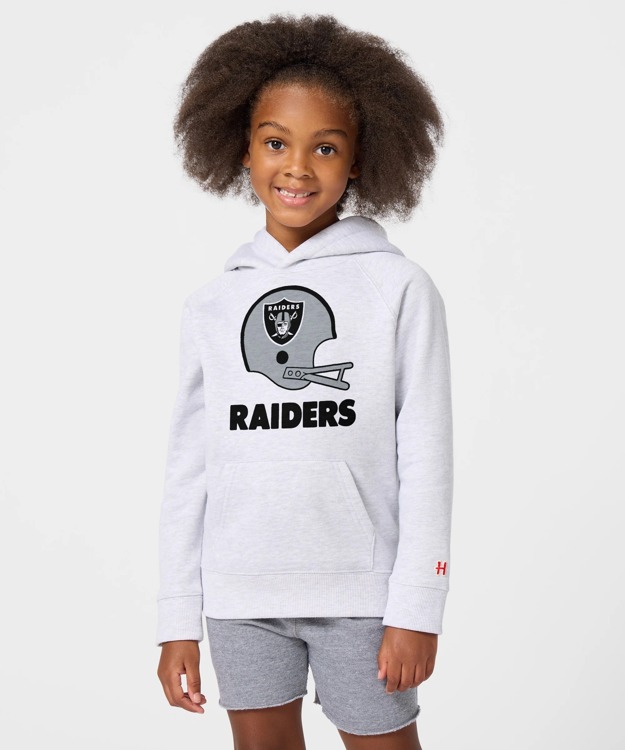 Youth Las Vegas Raiders Big Helmet Hoodie - Image 3
