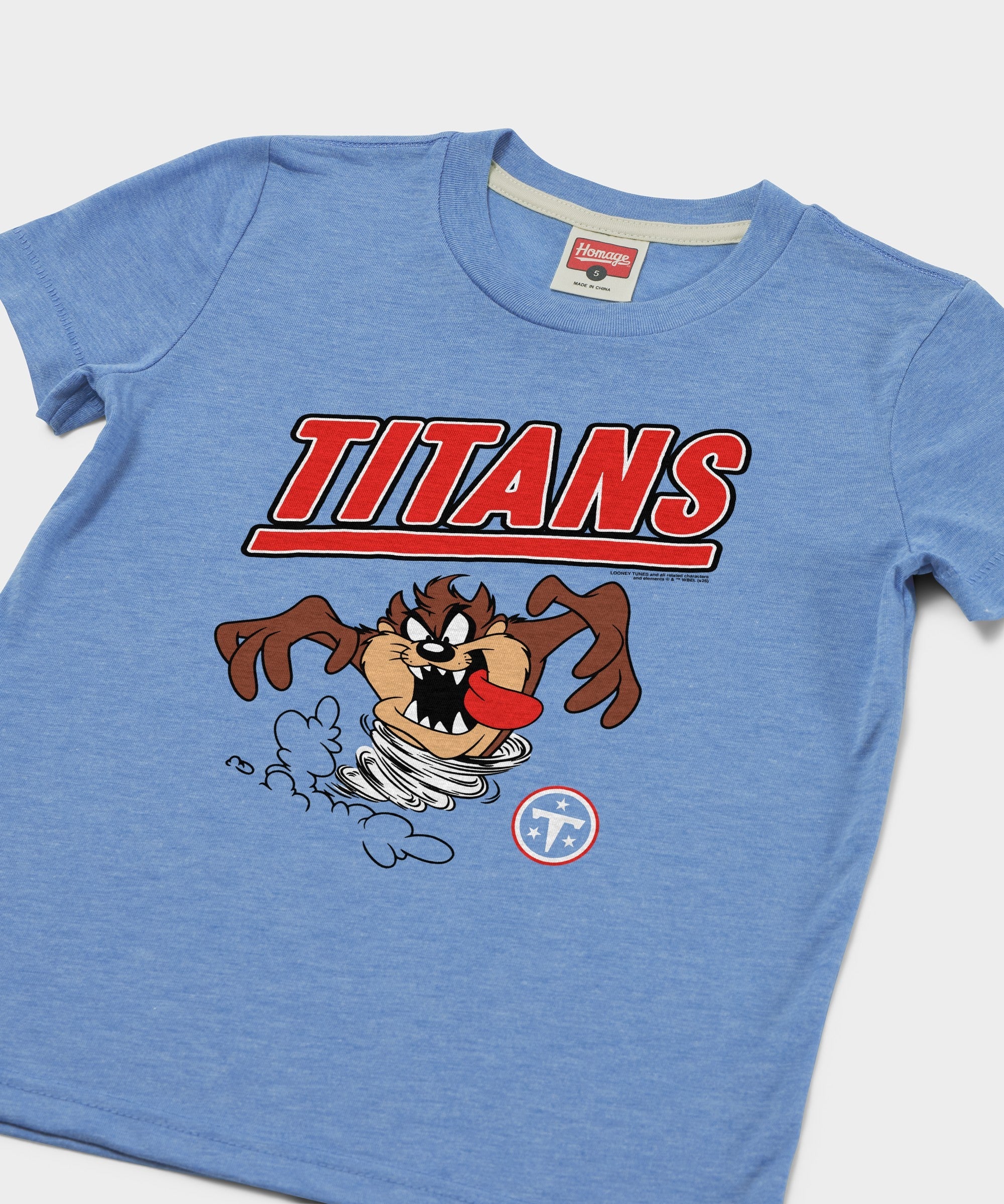 Youth Looney Tunes Taz x Tennessee Titans - Image 2