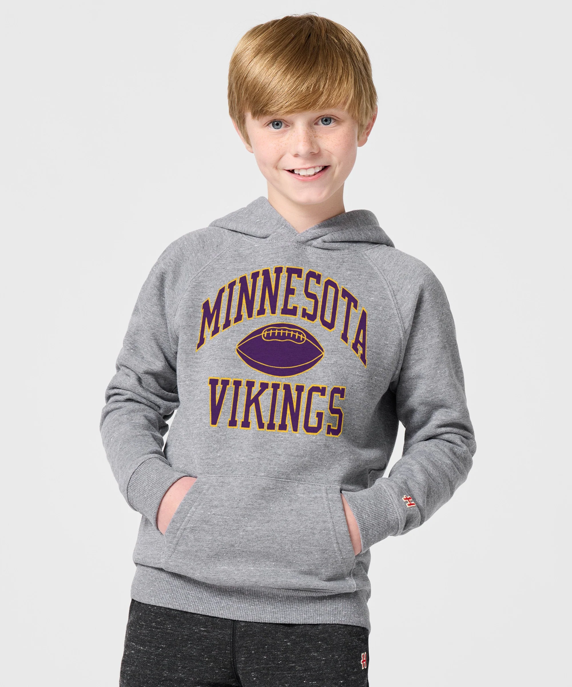 Youth Minnesota Vikings Gridiron Hoodie - Image 3