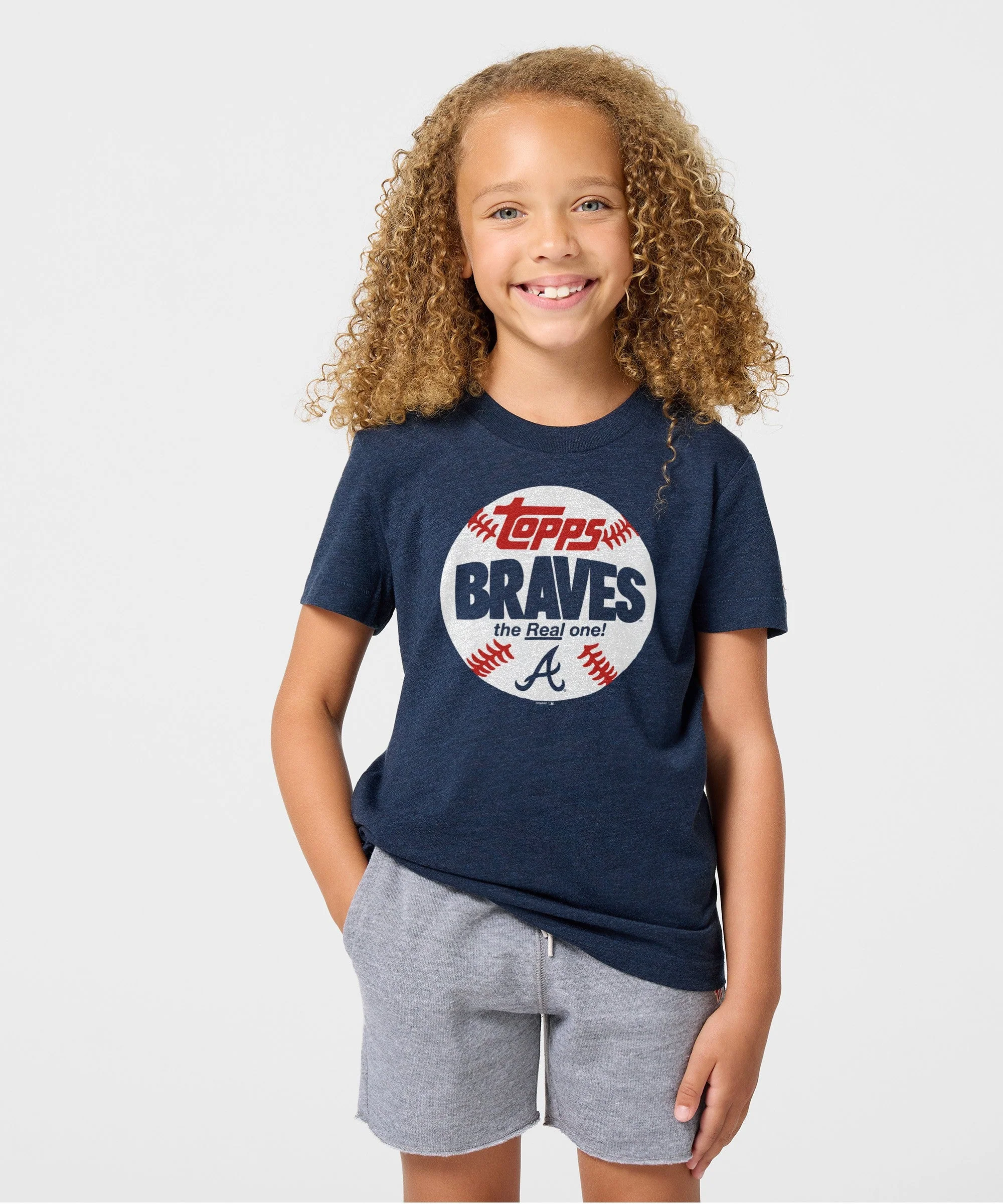 Youth MLB x Topps Baseball The Real One Atlanta Braves - Image 3