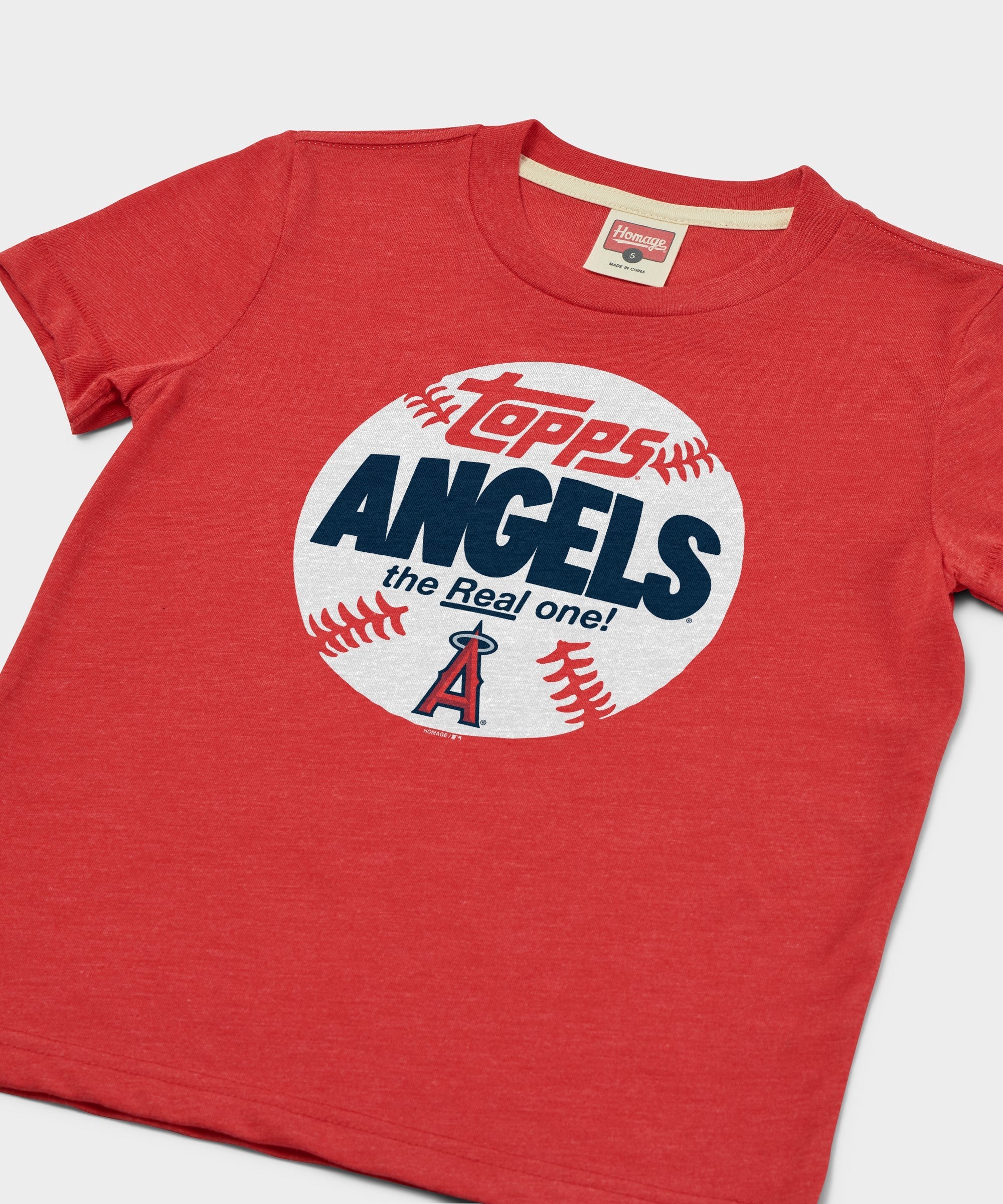 Youth MLB x Topps Baseball The Real One Los Angeles Angels - Image 2