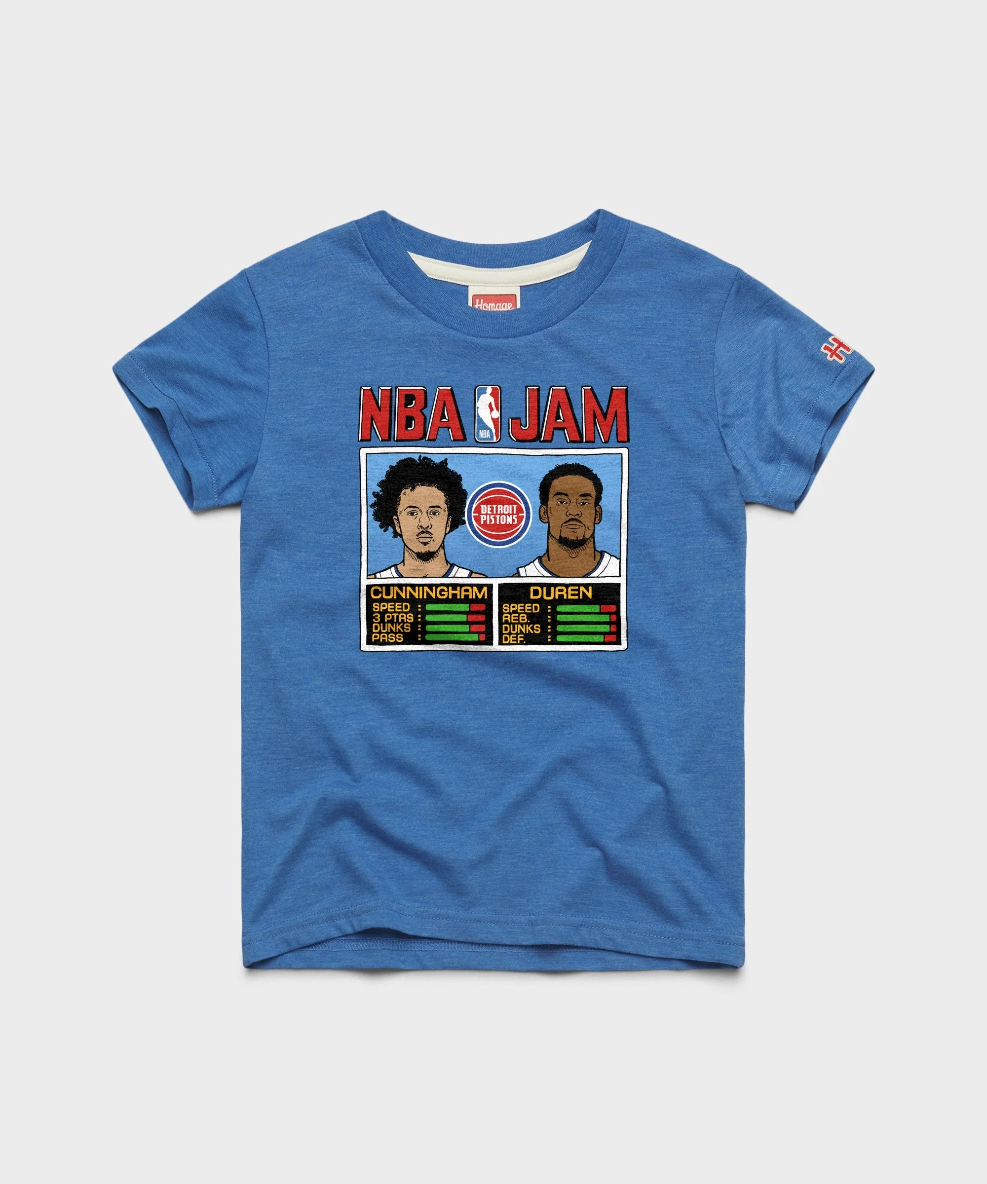 Youth NBA Jam Pistons Cunningham And Duren