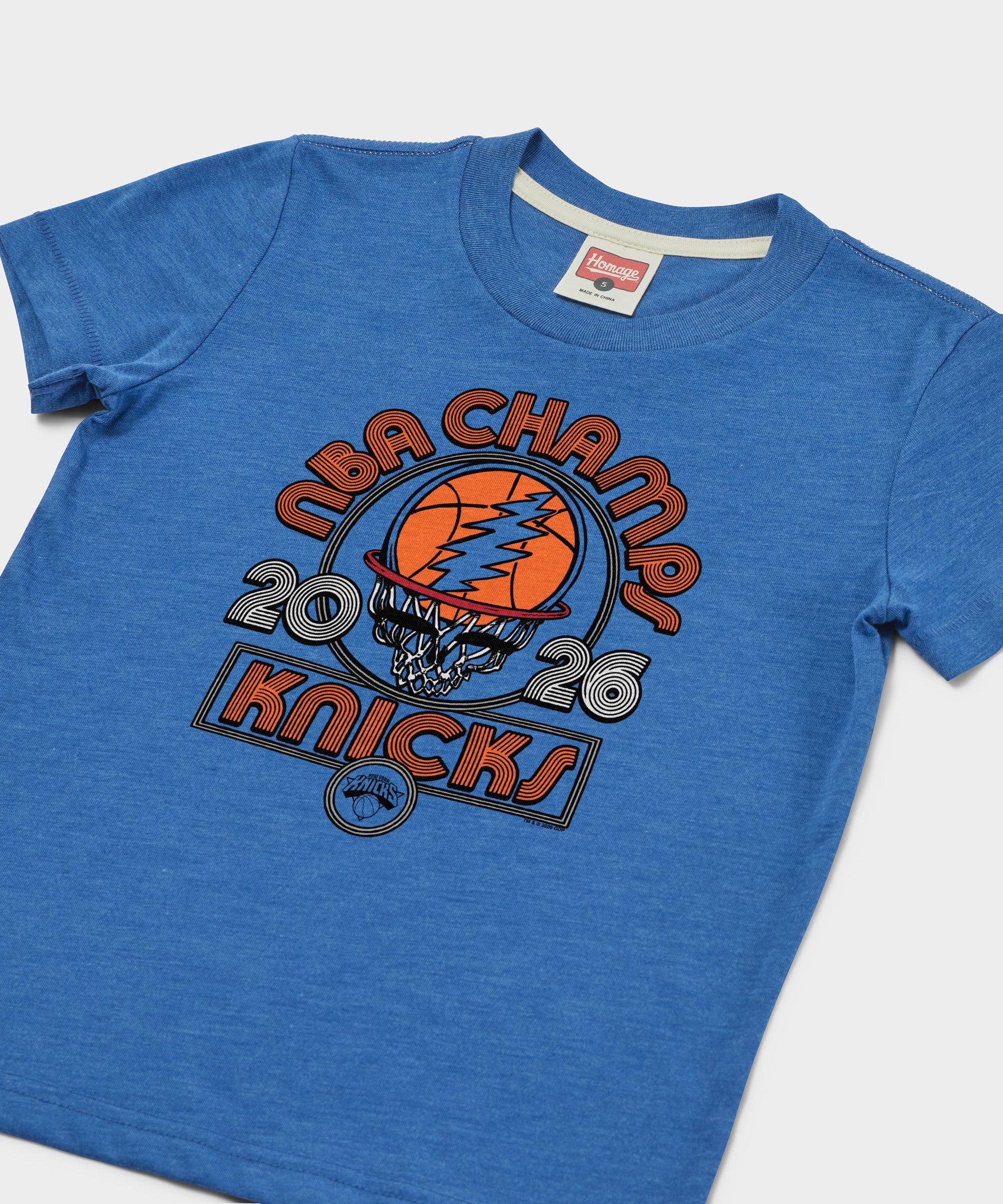 Youth NBA x Grateful Dead 2026 Champs Knicks - Image 2
